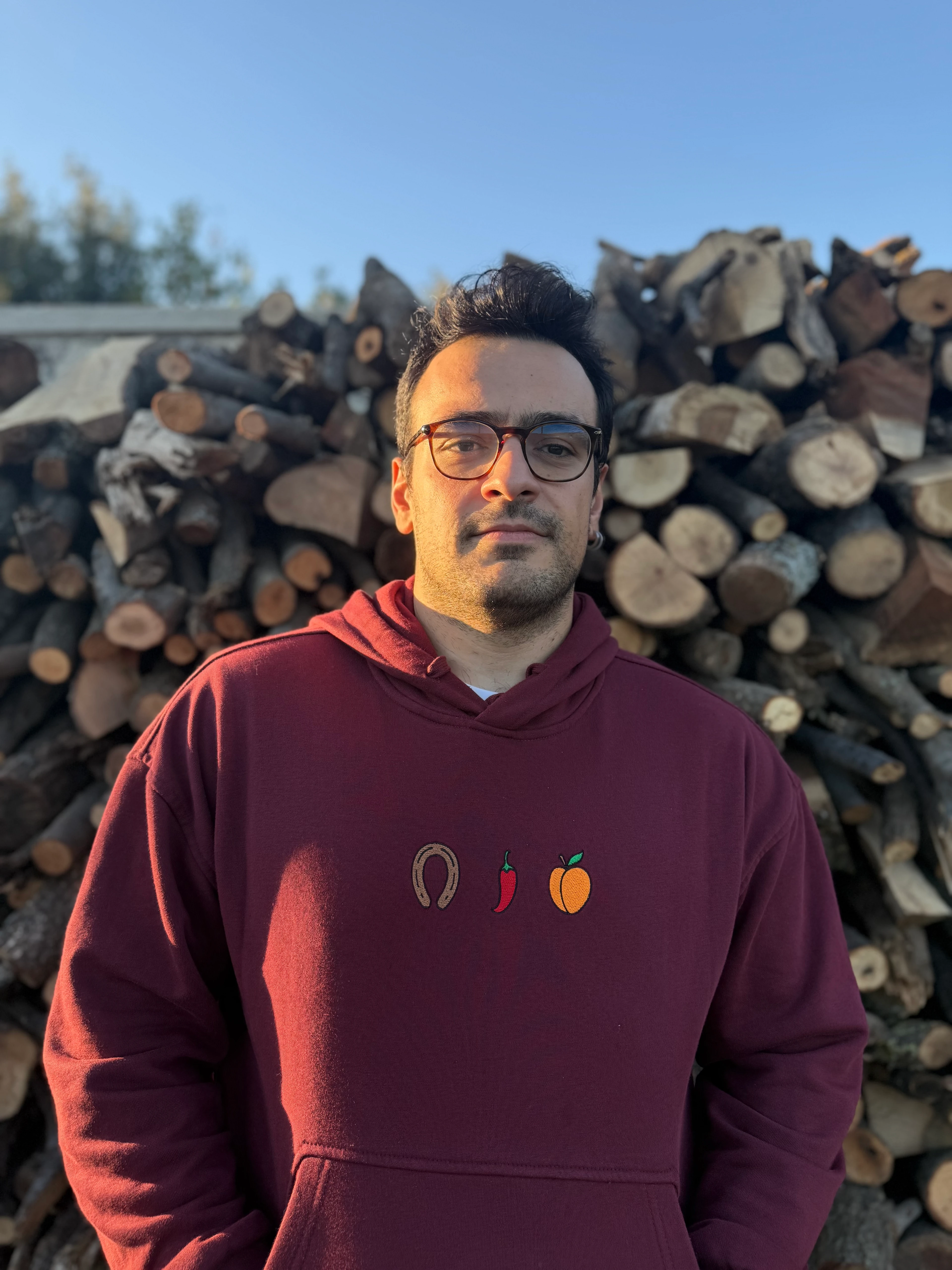 Anadolu Hoodie Bordo