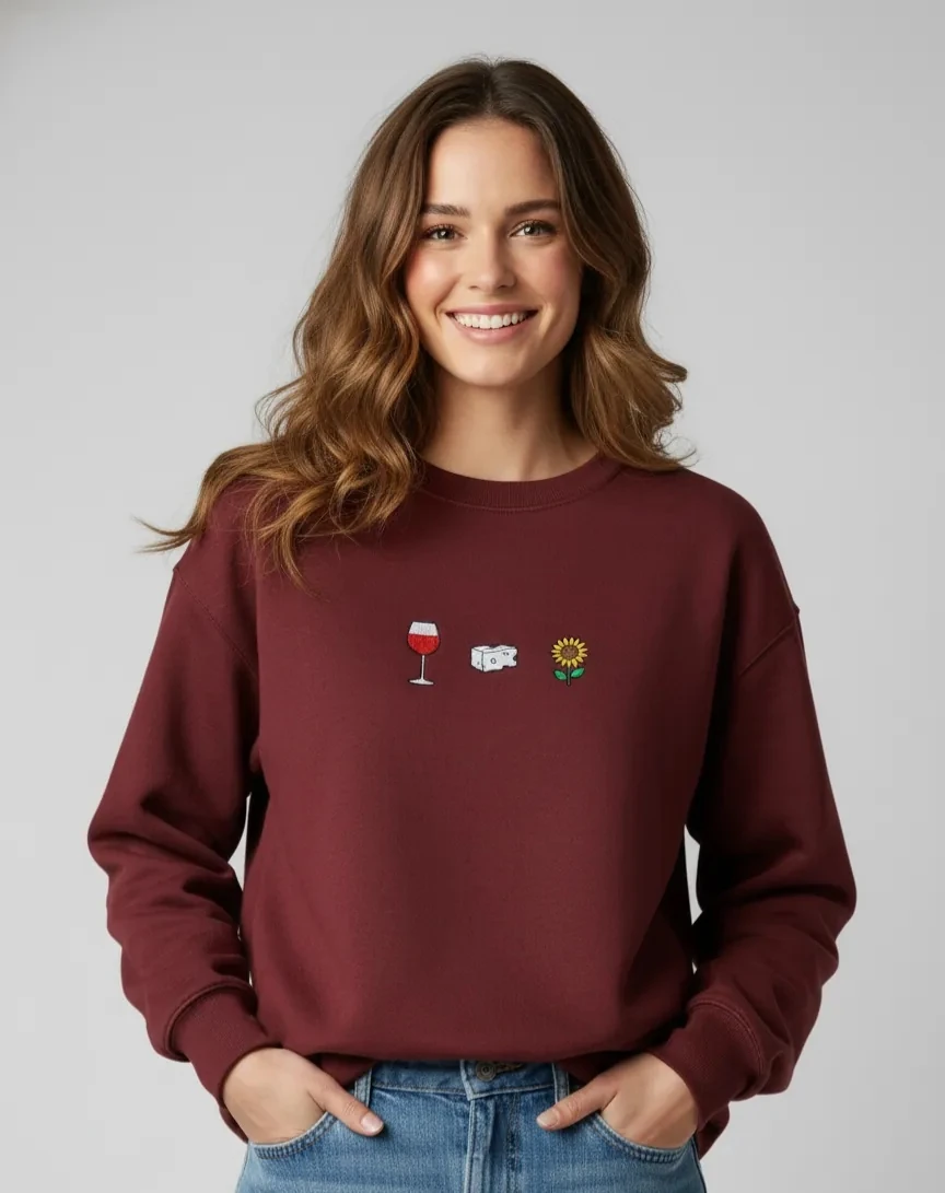 Trakya Sweatshirt Bordo