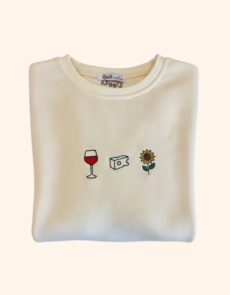 Trakya Sweatshirt Ekru