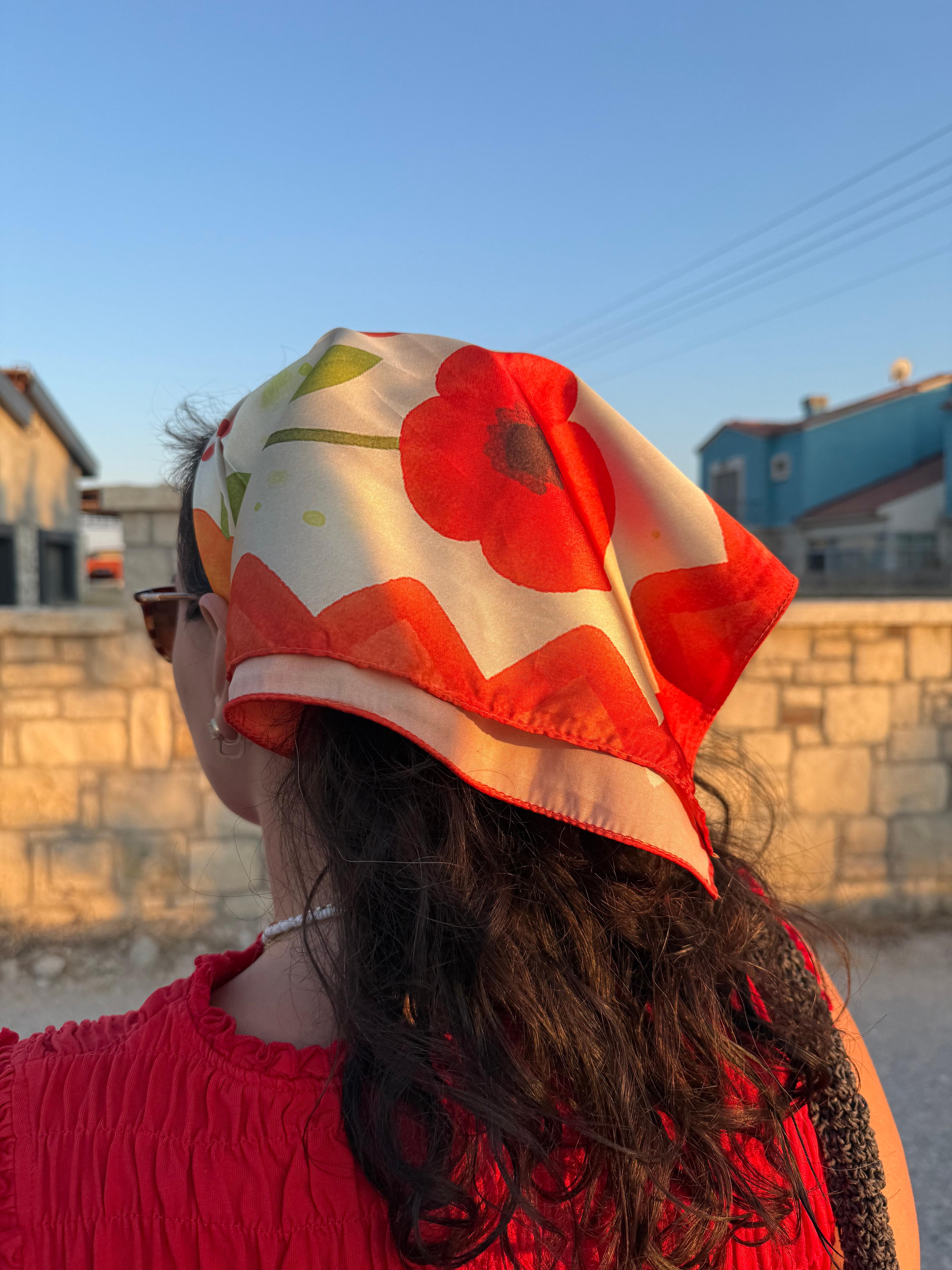 Poppy Fields Bandana 