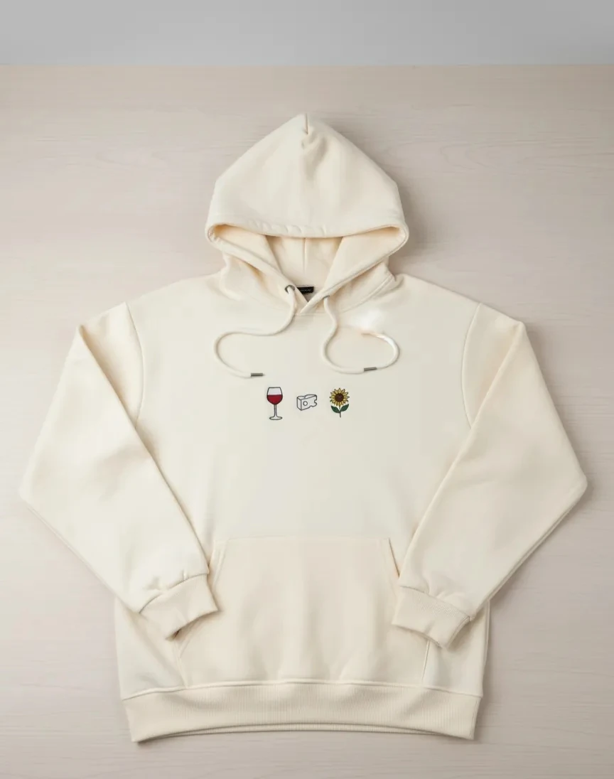 Trakya Hoodie Ekru