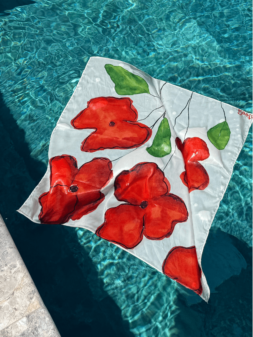 Poppy Fields Bandana 