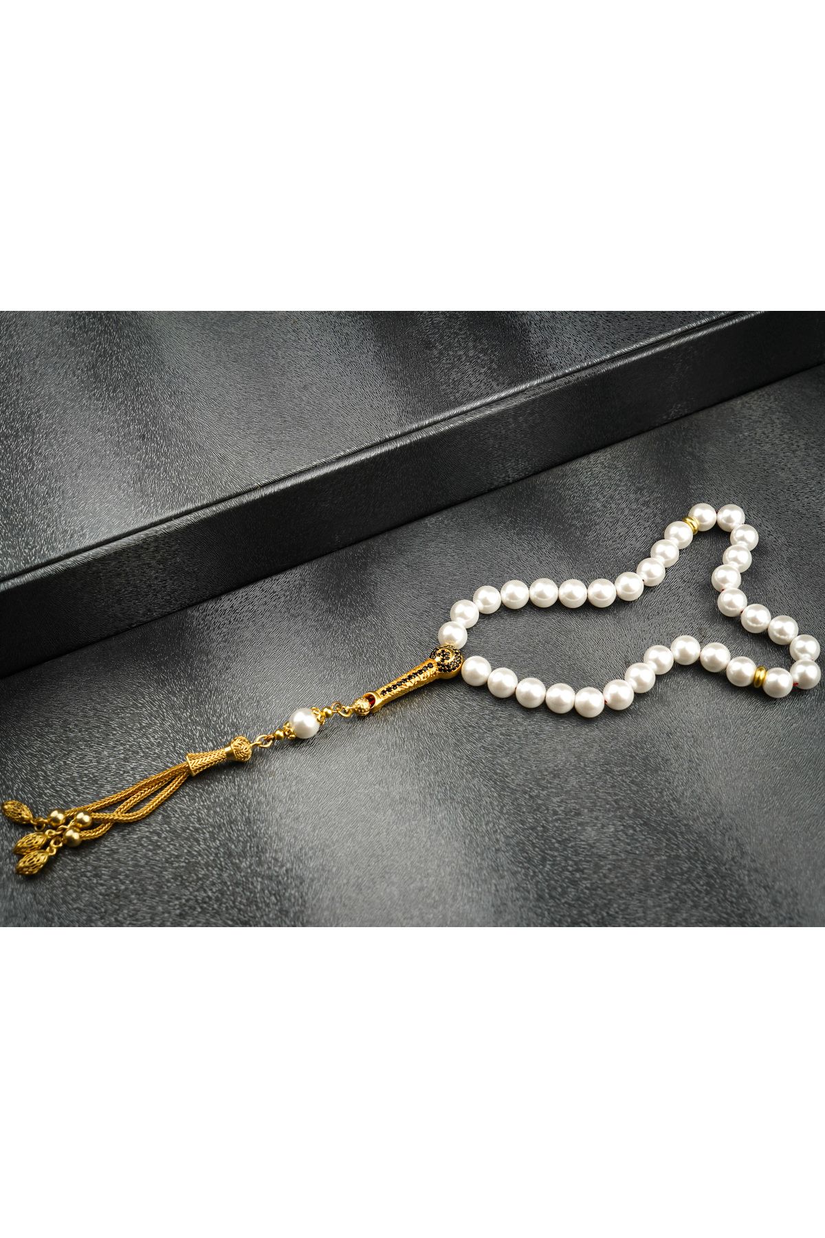 DOĞURAN İNCİ TESBİH ÖZEL DAİMOND P. SERİSİ PÜSKÜL Tasarımlı