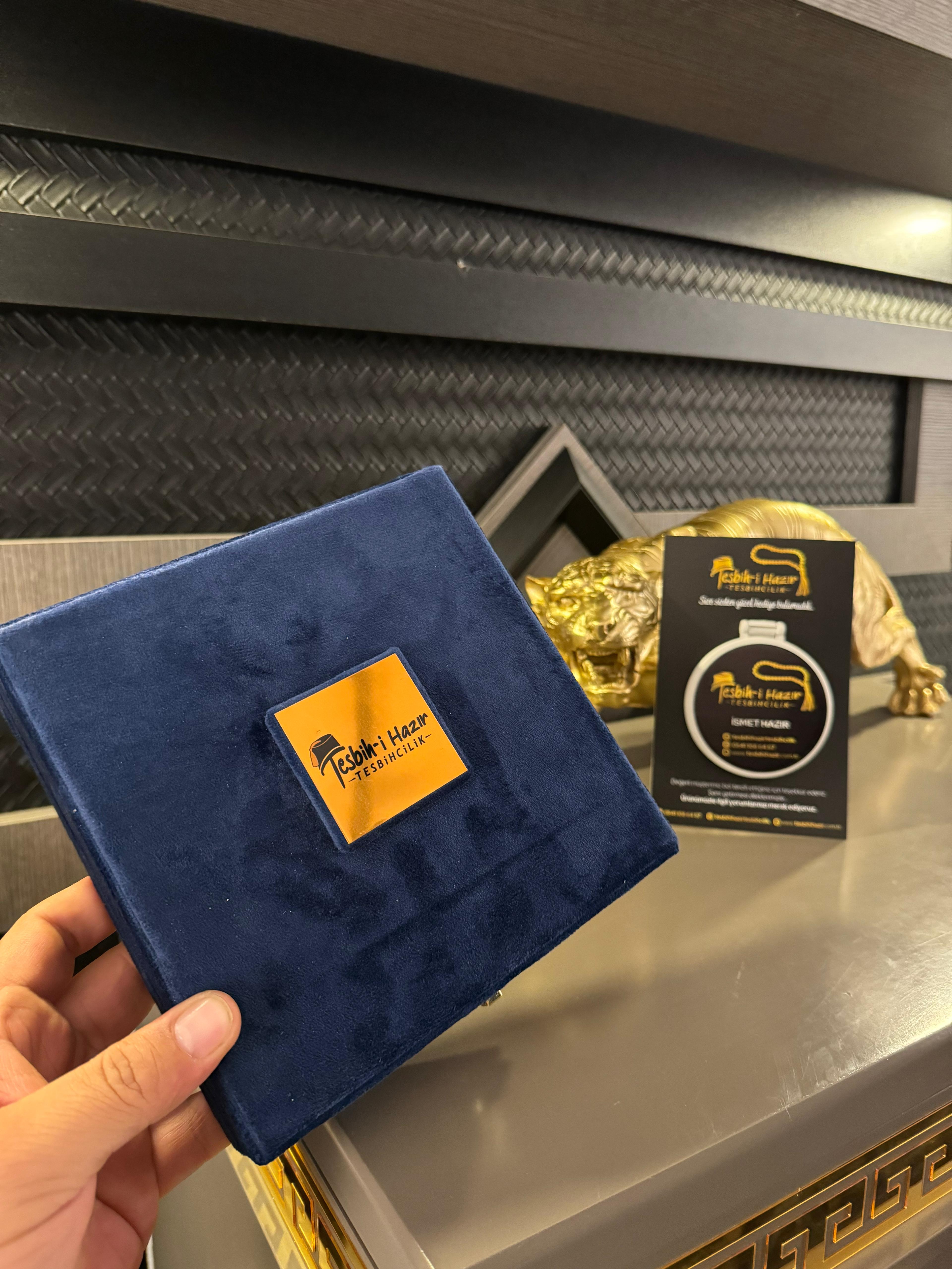 Altın İşleme Ateş Kehribar Tesbih Daimond Pırlanta Özel Tasarım Püsküllü