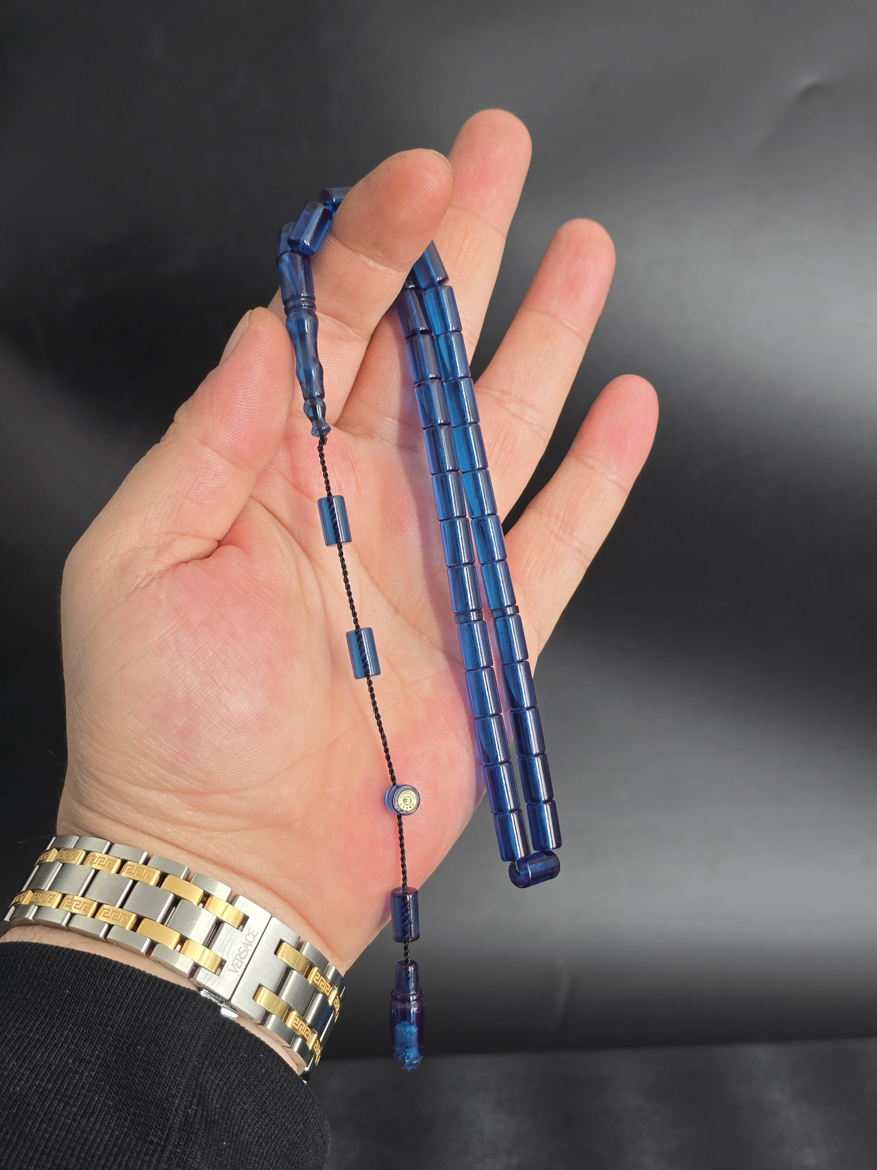 USTA İMZALI ATEŞ  KEHRİBAR KESME TESBİH SİSTEMLİ PÜSKÜL İLE 