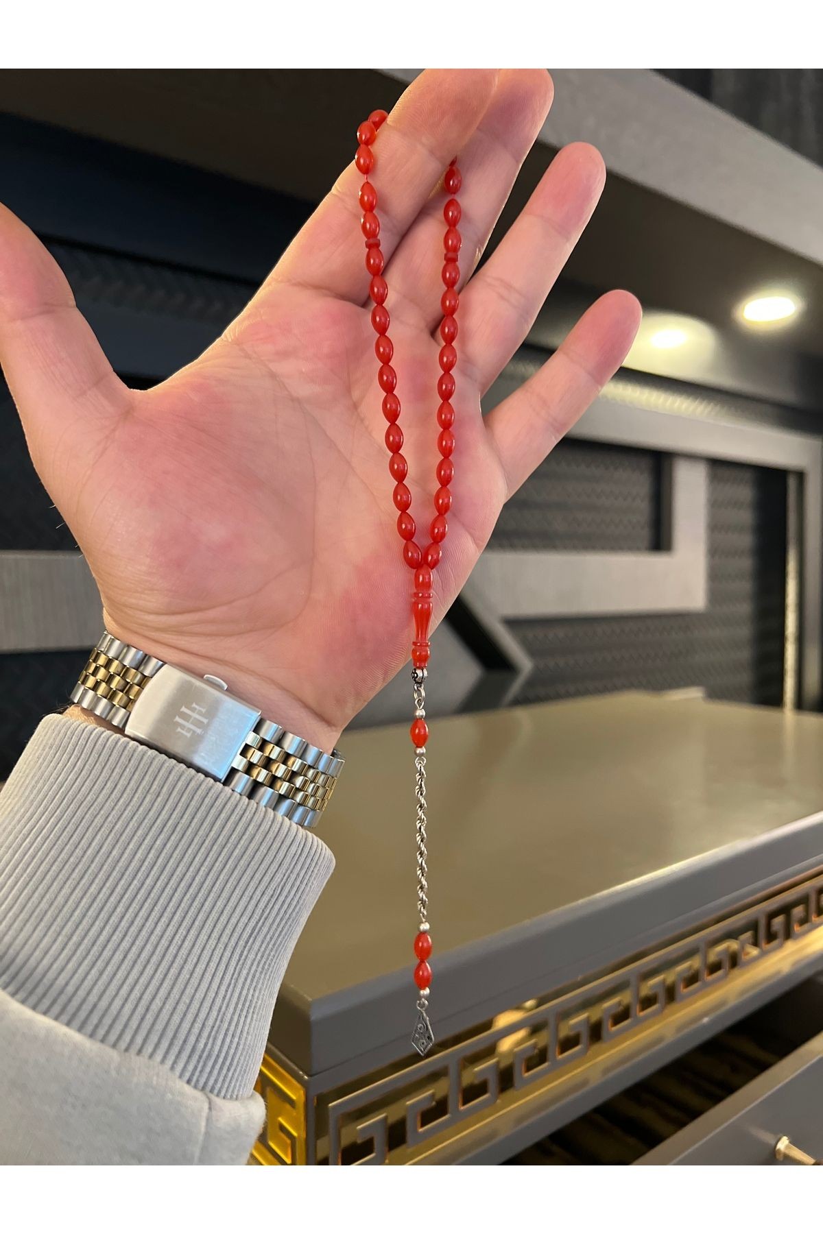 Bilekboy Tek Üretim Çektik Renk alıcak çekim harikası Özel renk Sıkma Kehribar 925 Ayar Gümüş püskül