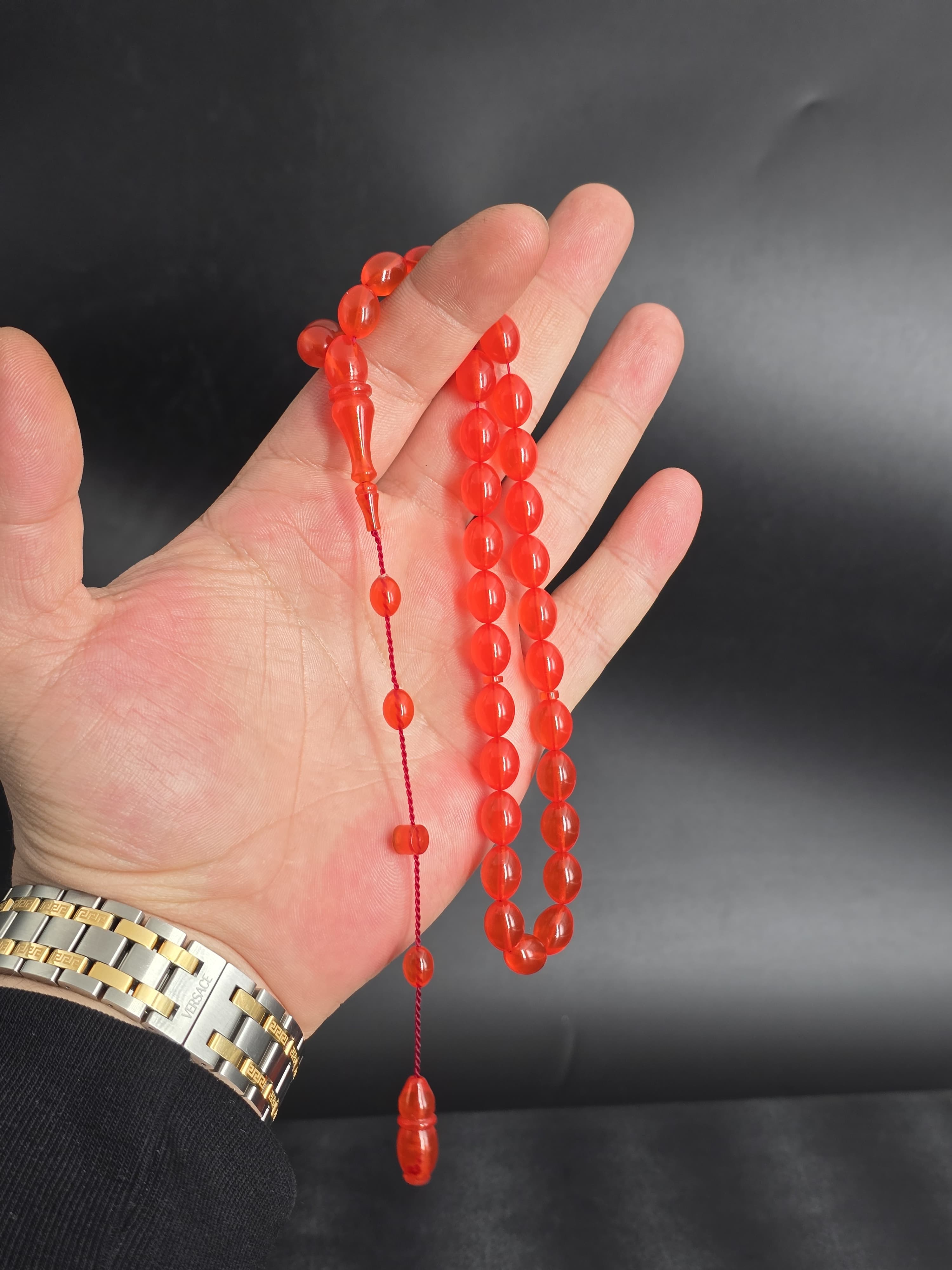 USTA İMZALI ÖZEL HAMUR SIKMA  KEHRİBAR TESBİH SİSTEMLİ PÜSKÜL İLE MUAZZAM ÇEKİM