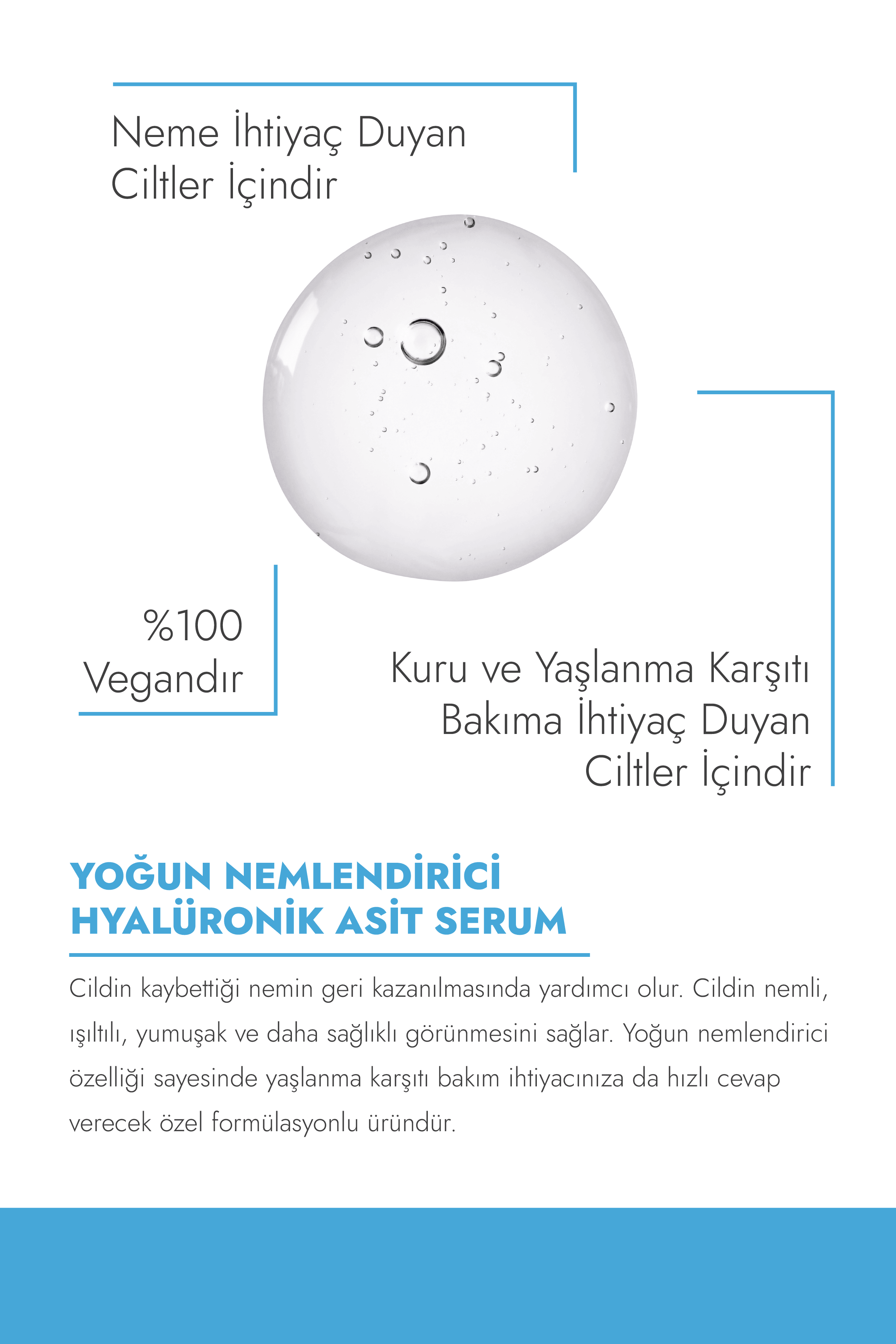 Hyalüronik Asit Serum, 20ml - Yoğun Nemlendirici