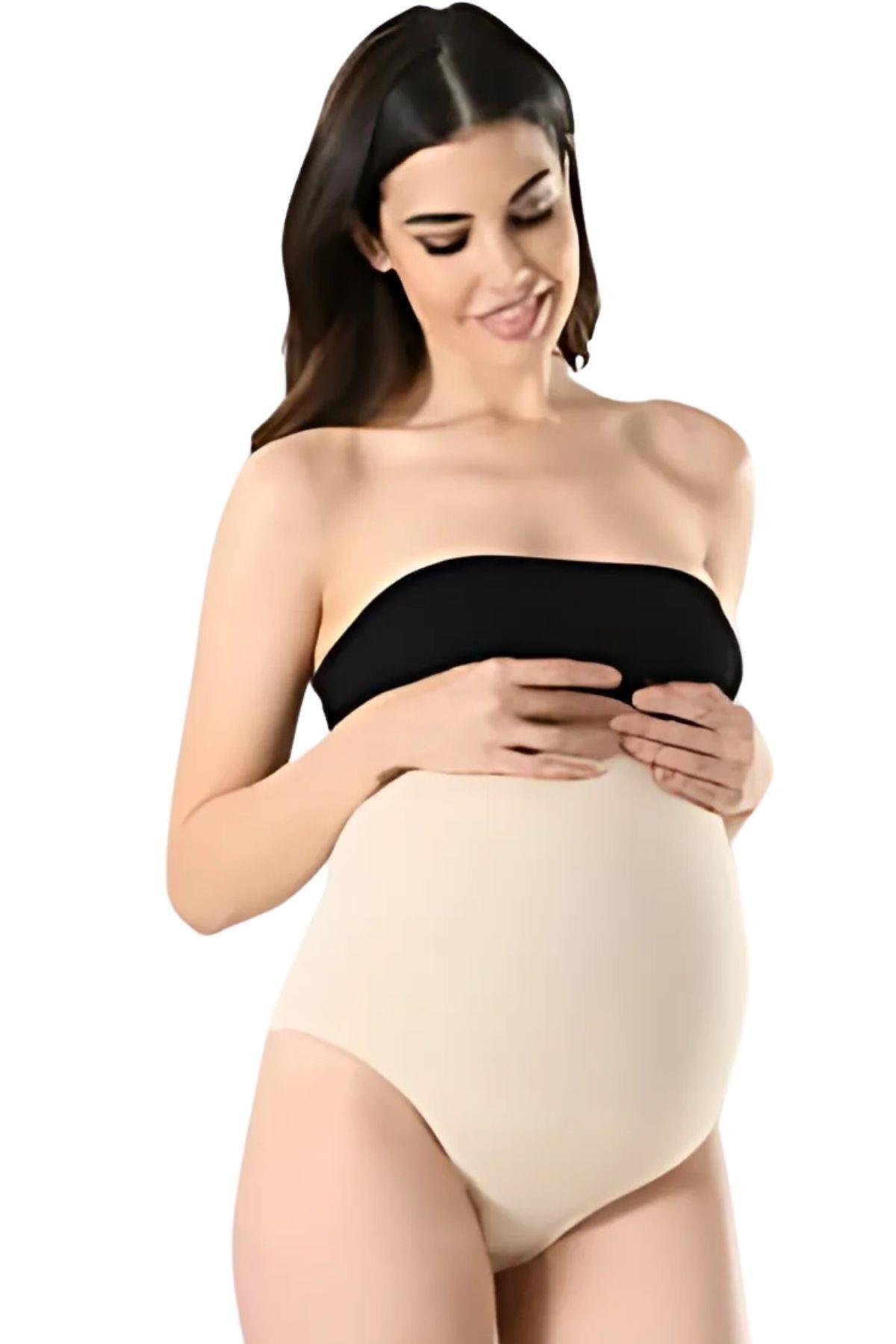 HAMİLE SLİP DİKİŞSİZ KORSE KADIN 4449