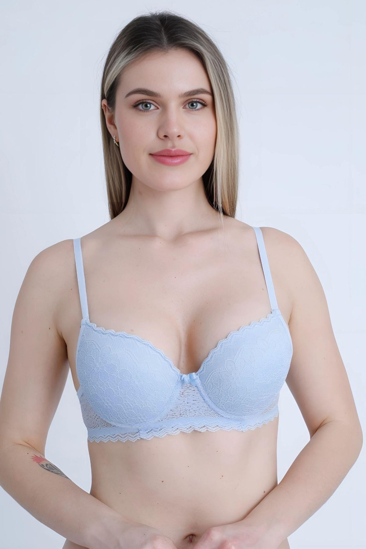DANTEL SÜTYEN BOŞ KAP KADIN 2552-B