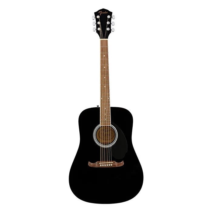 Fender FA-125CE Dreadnought Black Elektro Akustik Gitar