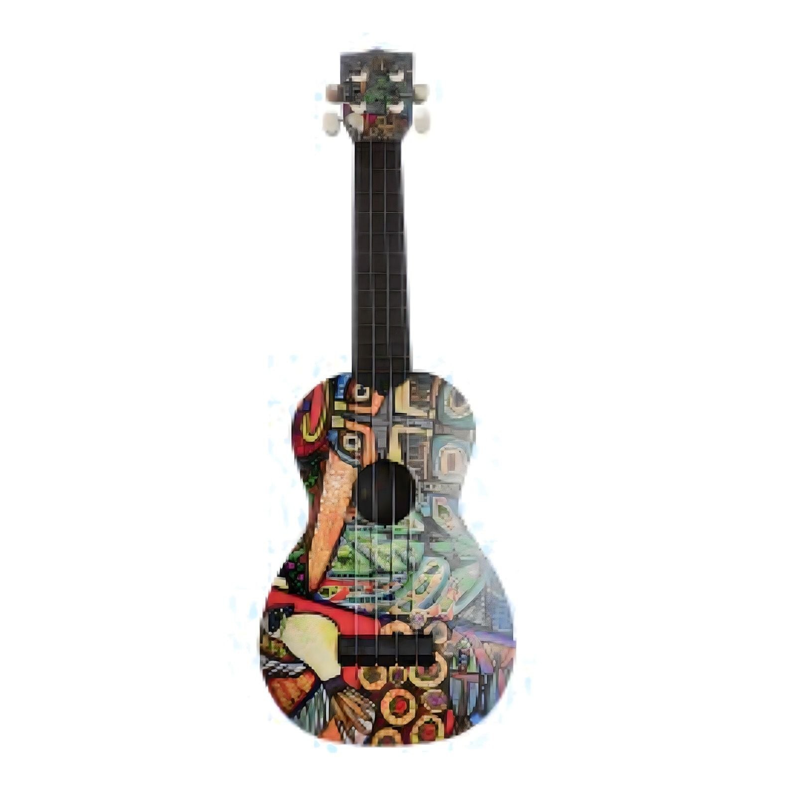 Desenli Soprano Ukulele