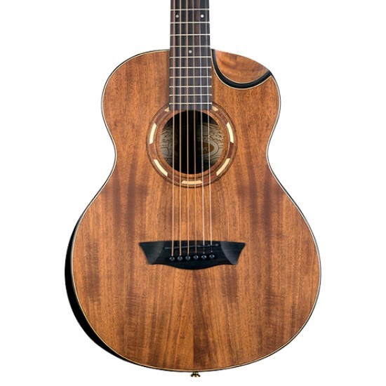  Washburn WCGM55K Comfort G-Mini 5 Koa Akustik Gitar