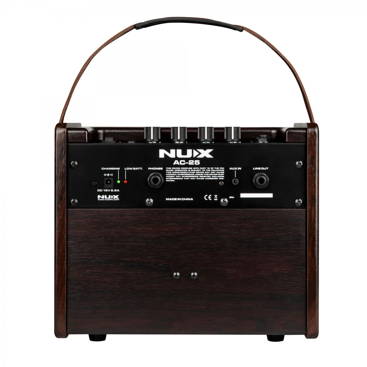 Nux AC-25 Taşınabilir Akustik Gitar Amfisi 5.00      ( 2 )