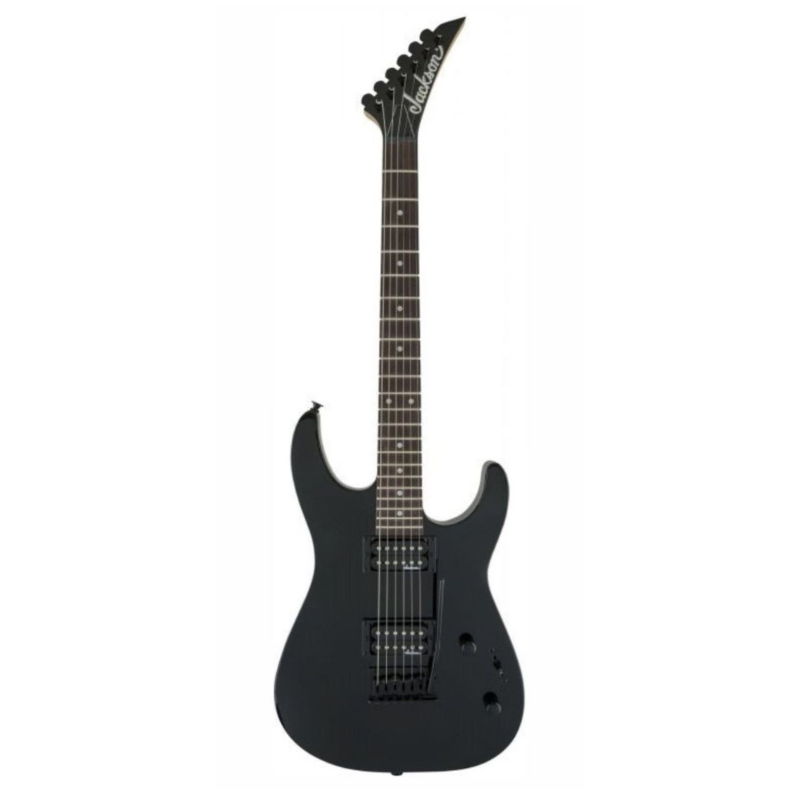 Jackson JS11 Dinky 2-Point Tremolo Amaranth Klavye Metallic Elektro Gitar - Siyah