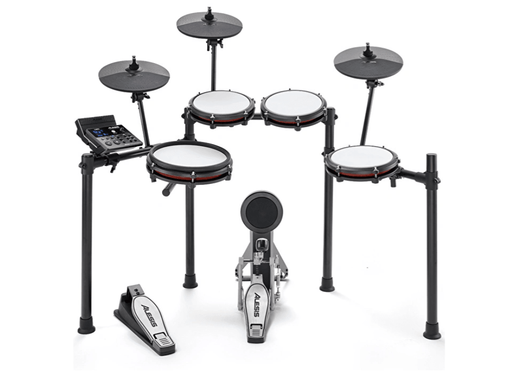 ALESIS Nitro MAX 8 Parça Elektronik Davul Seti - Bluetooth ve BFD Sesleri Dahil