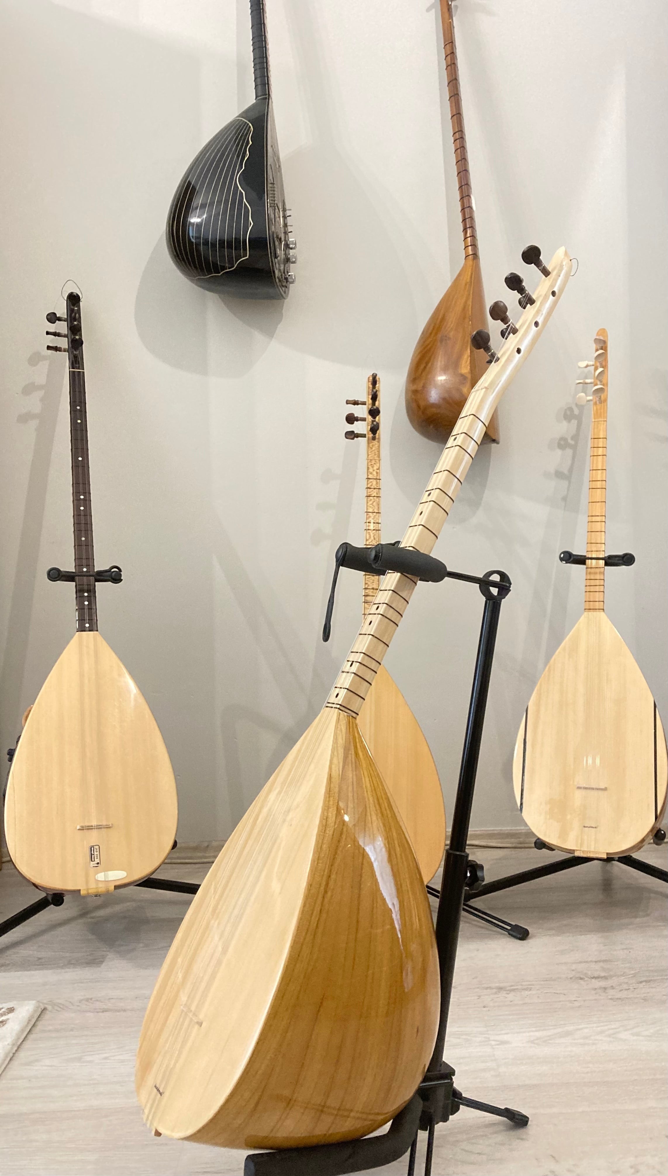 Burakmusic Yaprak Dut Profesyonel Bağlama