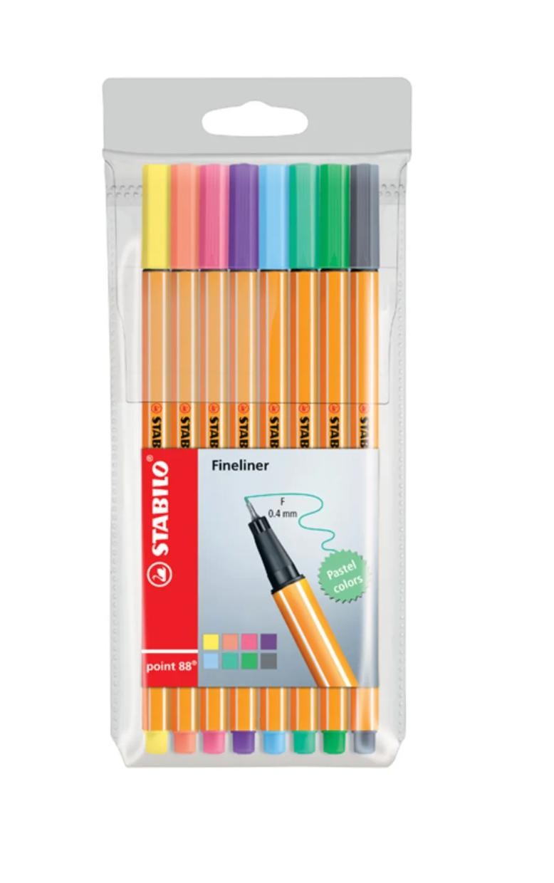 Stabilo Keçe Uç Kalem 8 Li Pastel Paket