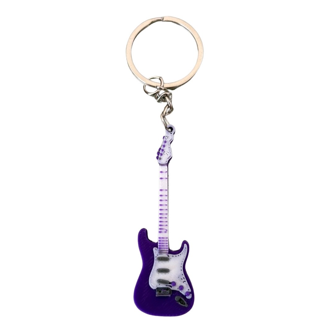 Küçük boy gitar anahtarlık 