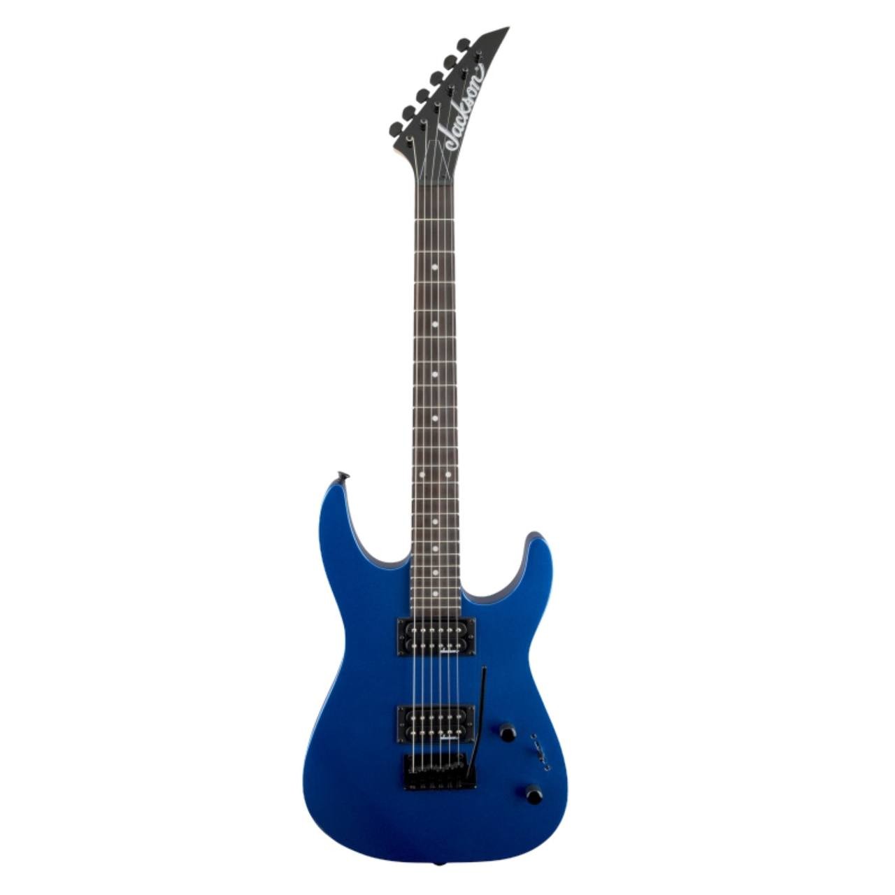 Jackson JS11 Dinky 2-Point Tremolo Amaranth Klavye Metallic Elektro Gitar - Mavi