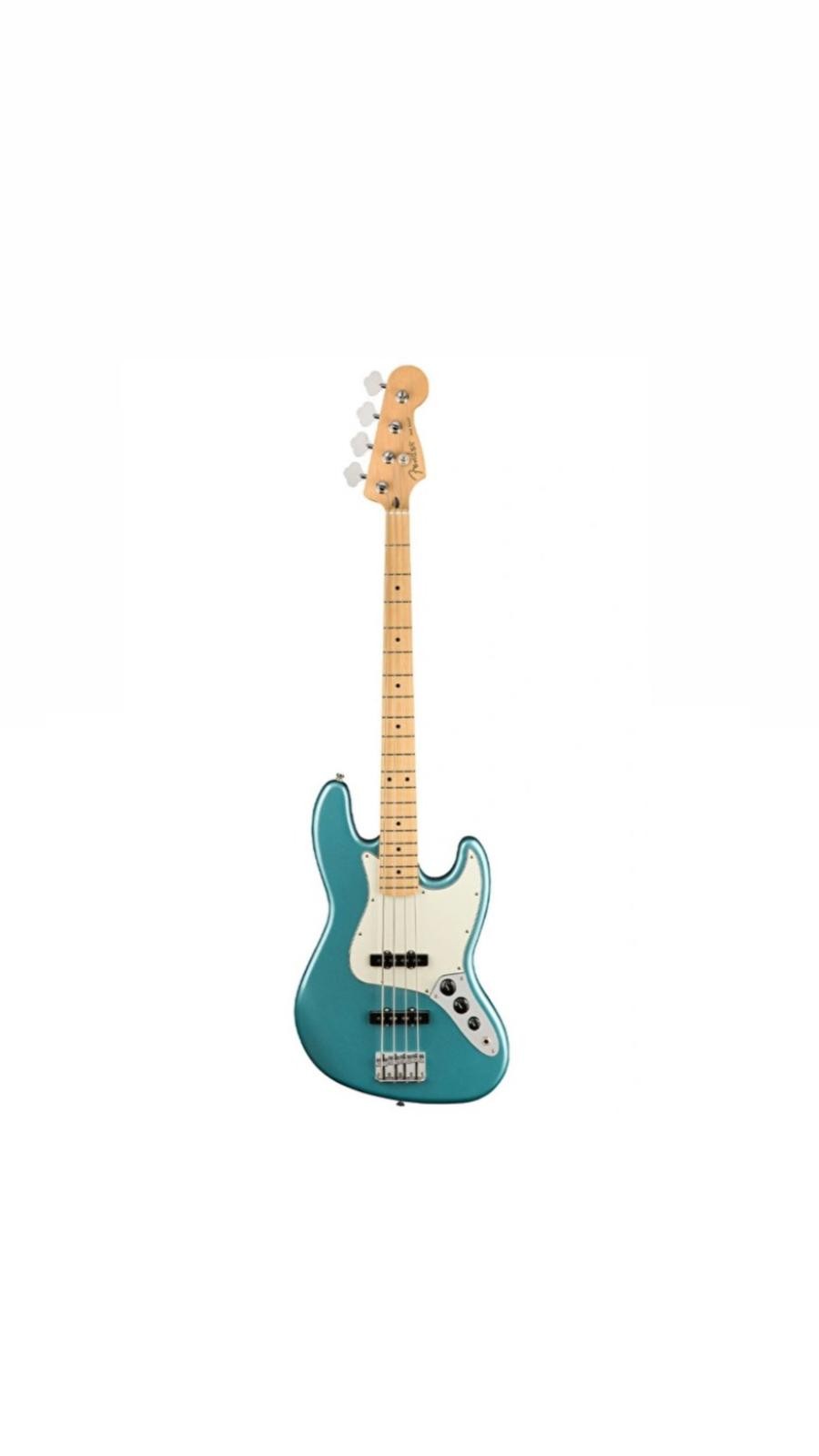 Fender Player Jazz Bass MN TPL Akçaağaç Klavye Bas Gitar - Mavi