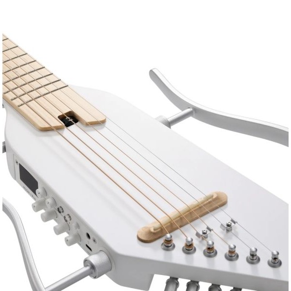 Donner Hush-i Pro Elektro Akustik Gitar (Beyaz)