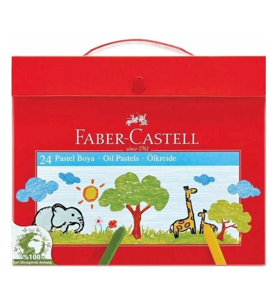  Pastel Boya 24 Lü Çantalı