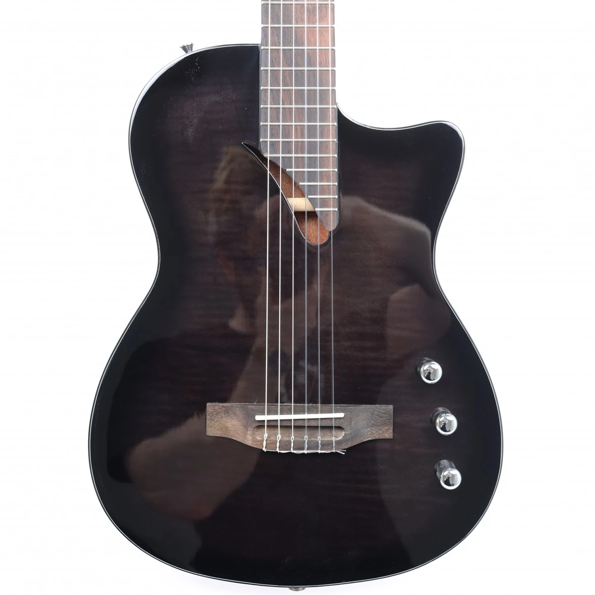 Madison MECG-T01-BK Elektro Klasik Gitar