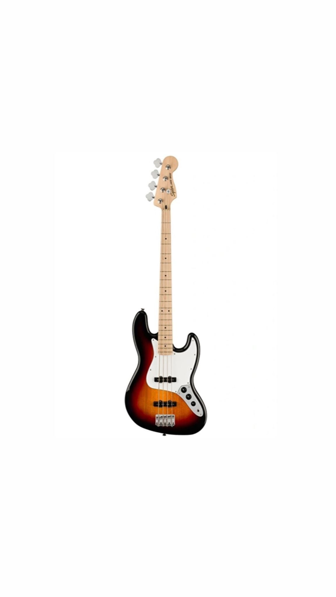 Squier Affinity Jazz Bass Akçaağaç Klavye 3 Tone Sunburst Bas Gitar