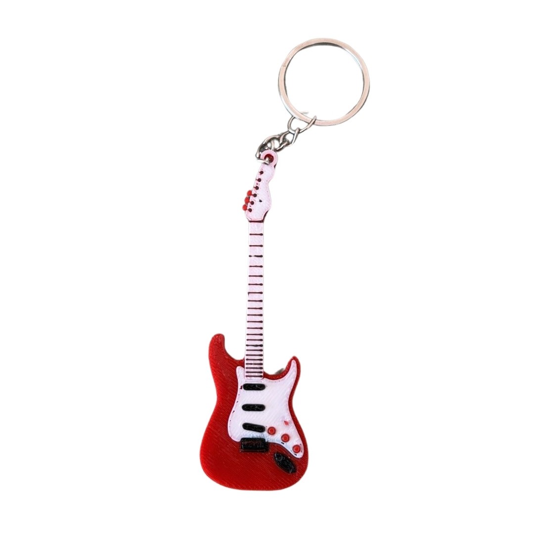 Orta boy gitar anahtarlık 