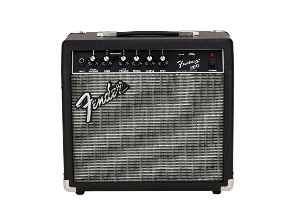 Fender Frontman 20G Black Elektro Gitar Amfisi