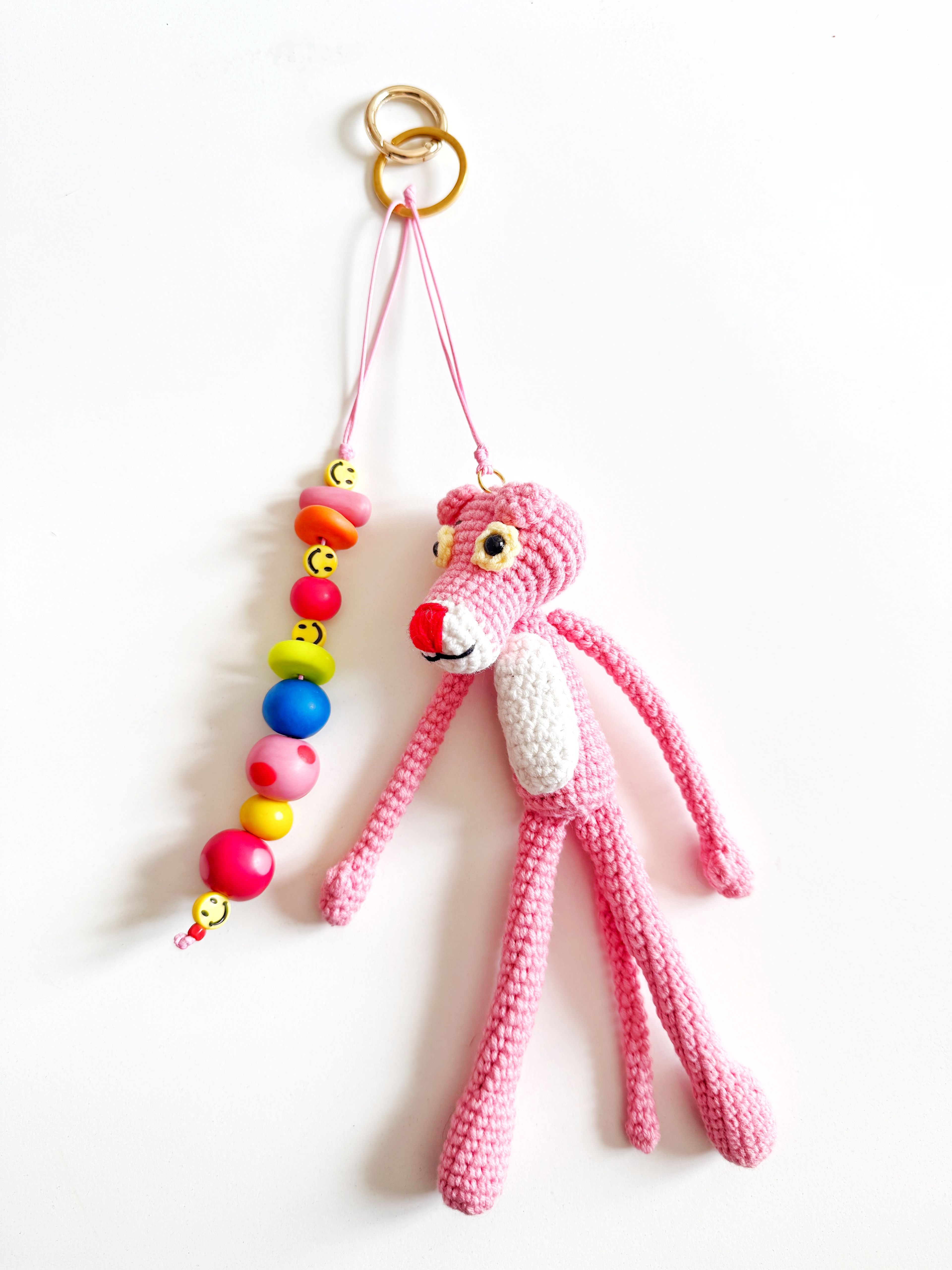 Pink Panther Çanta Charmı&Anahtarlık 