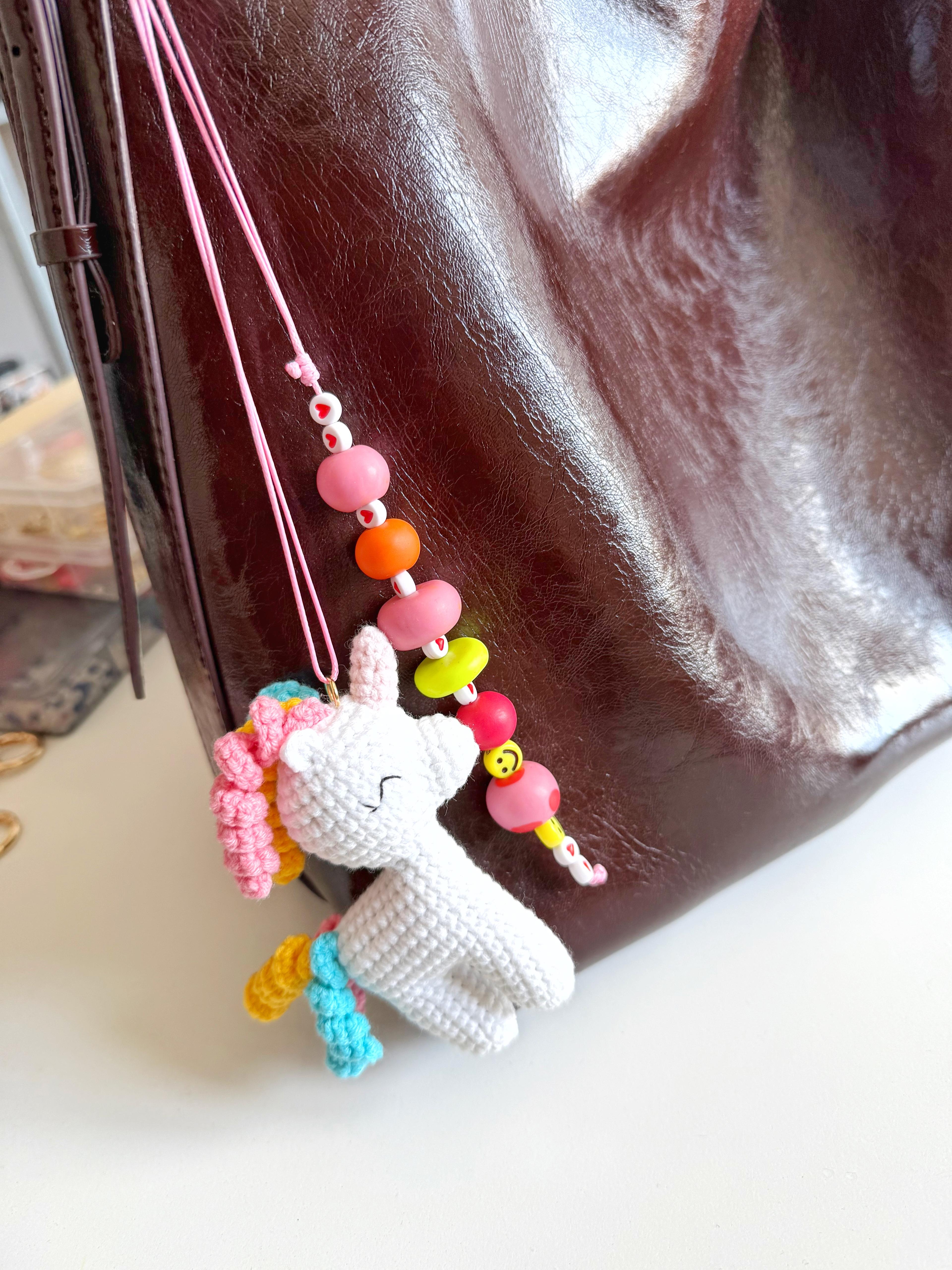 Unicorn Çanta Charmı&Anahtarlık
