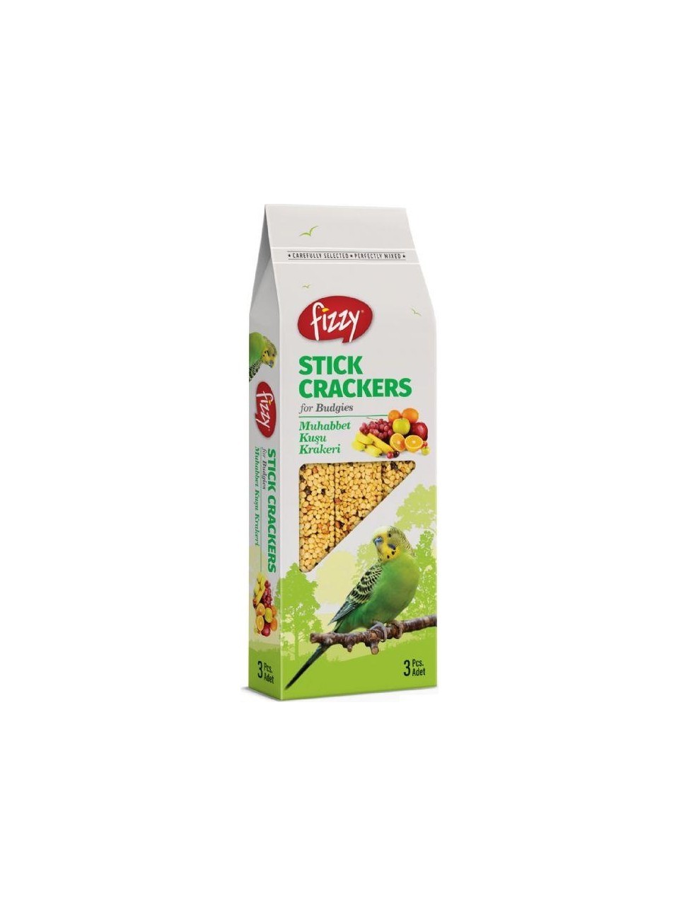 Fizzy Meyveli Muhabbet Krakeri 3 lü