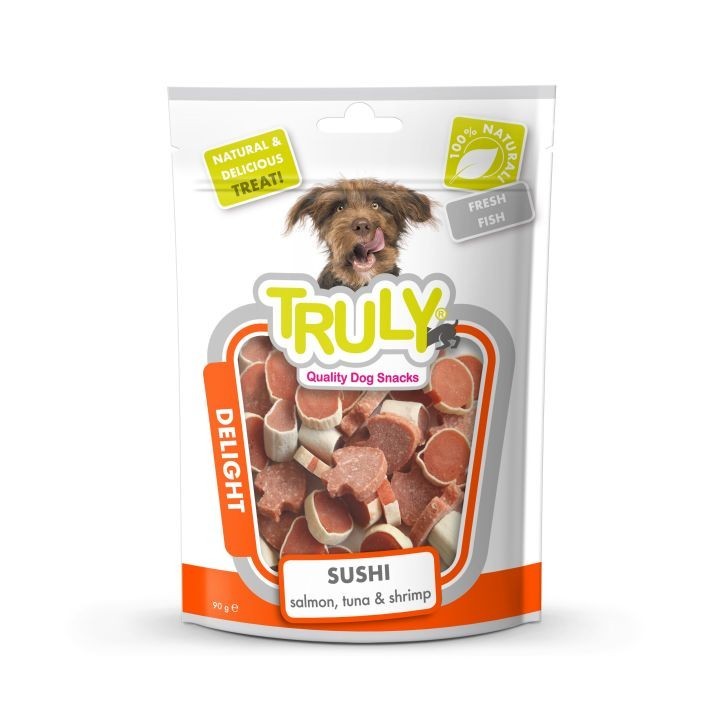 Truly Dog Sushı Bar Somon Ton Karides Ödül Maması 90gr