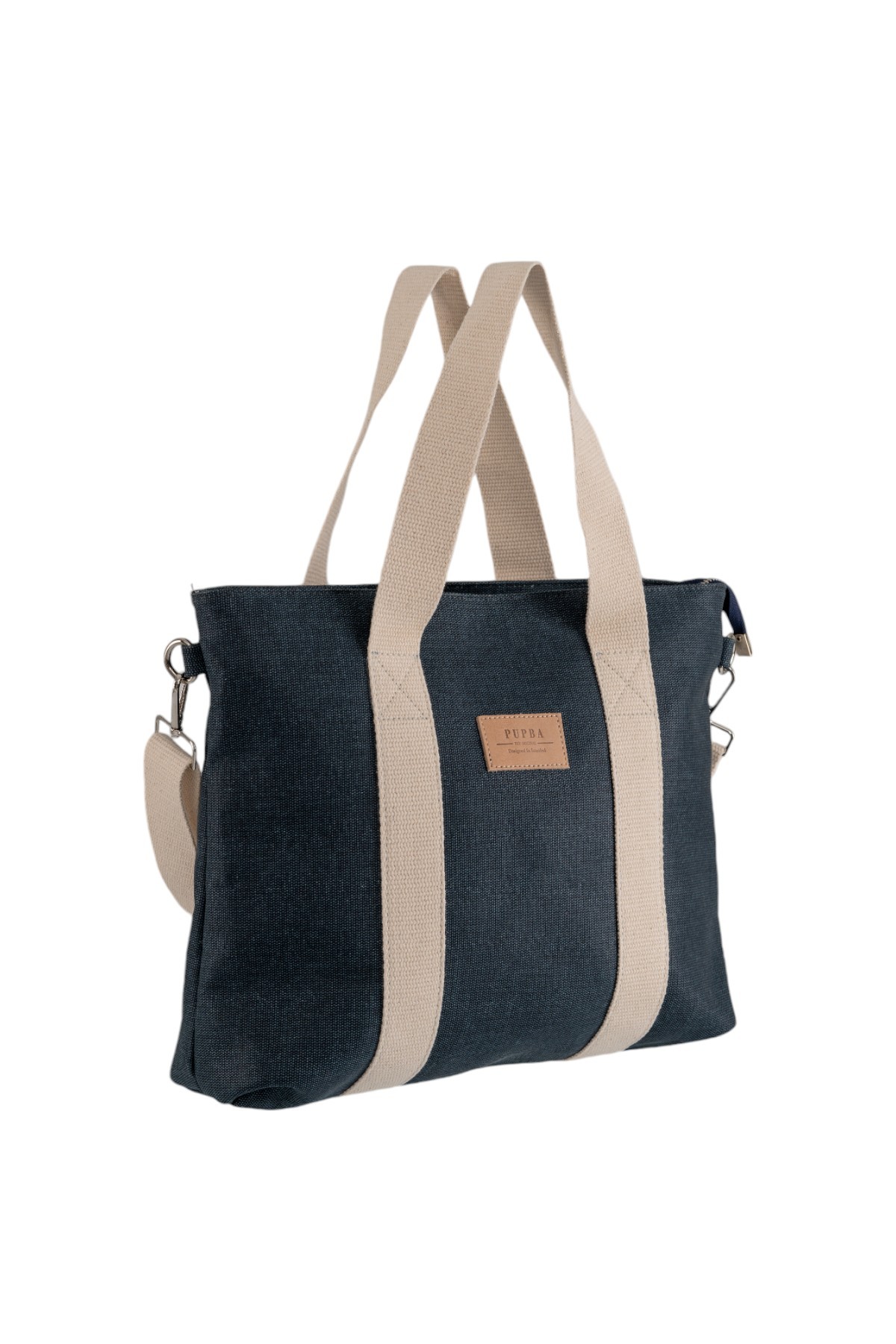 Yaga Large Tote Bag - Lacivert