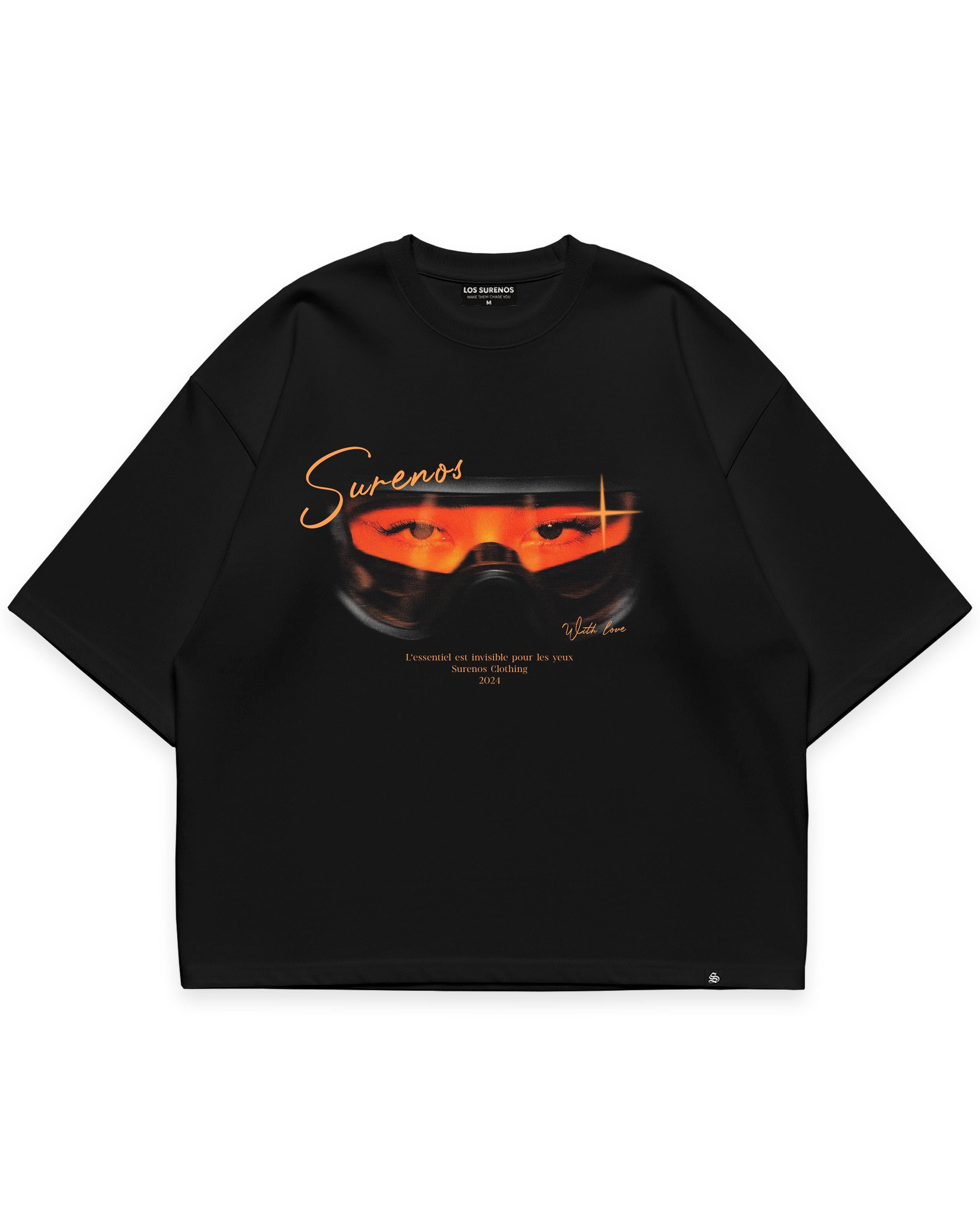 WITH LOVE TEE - Siyah