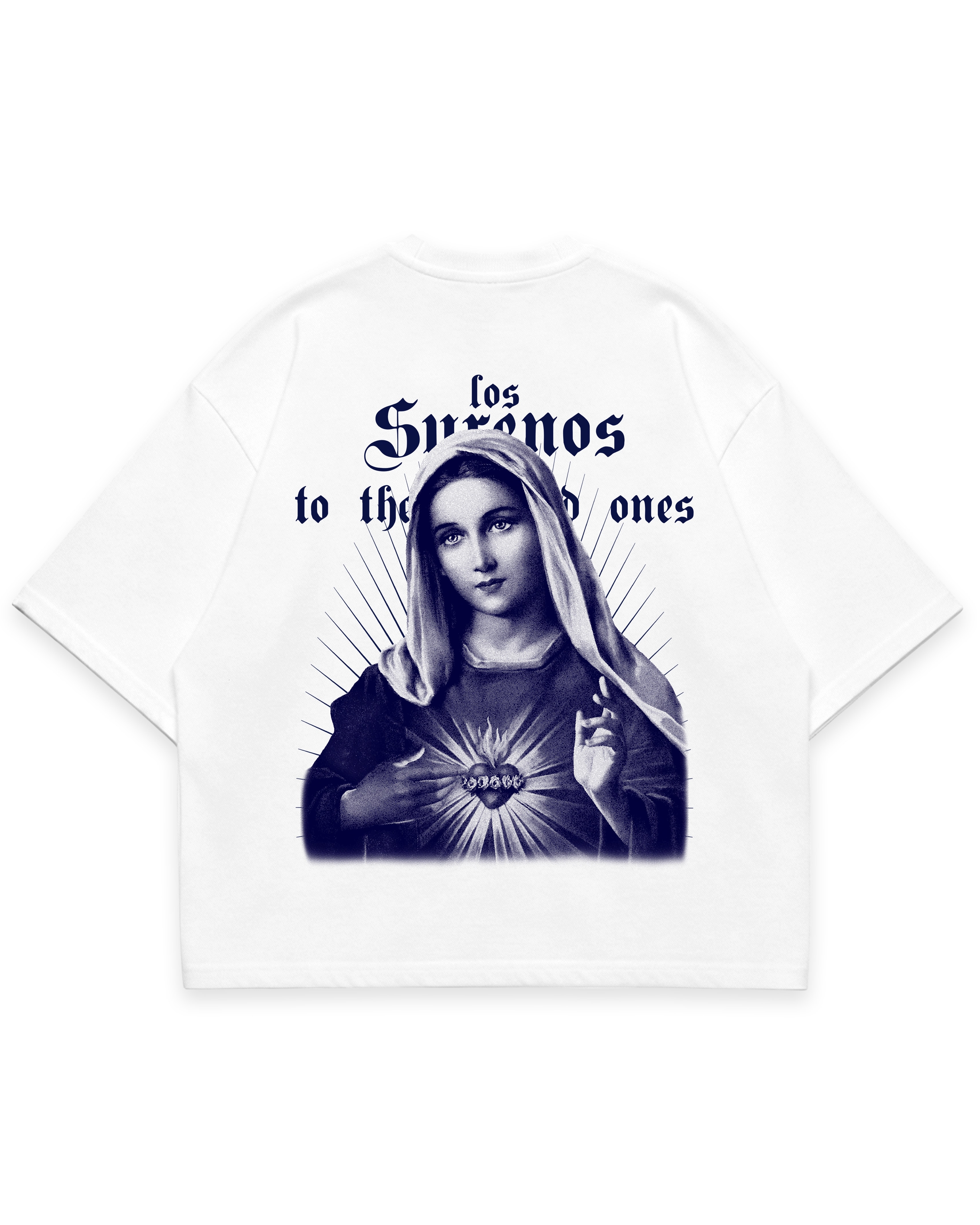 VIRGIN MARY TEE - Beyaz