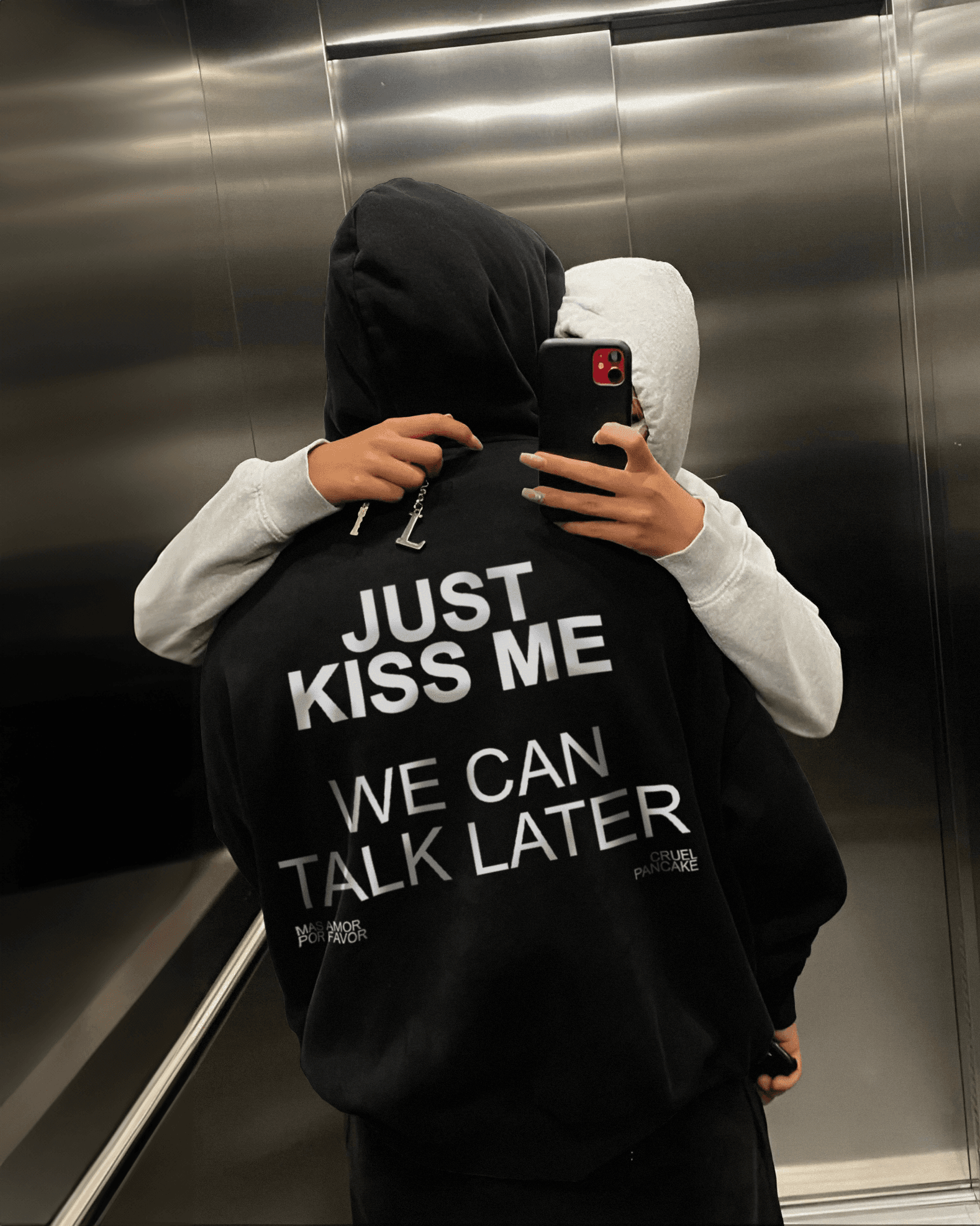 JUST KISS ME HOODIE