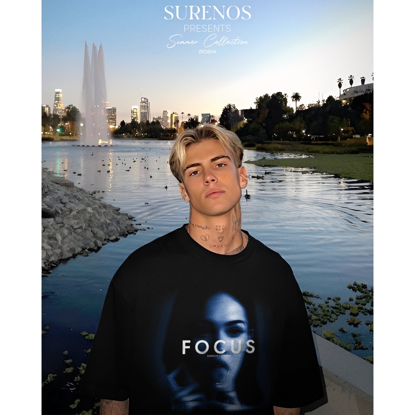 FOCUS OVERSIZE TEE