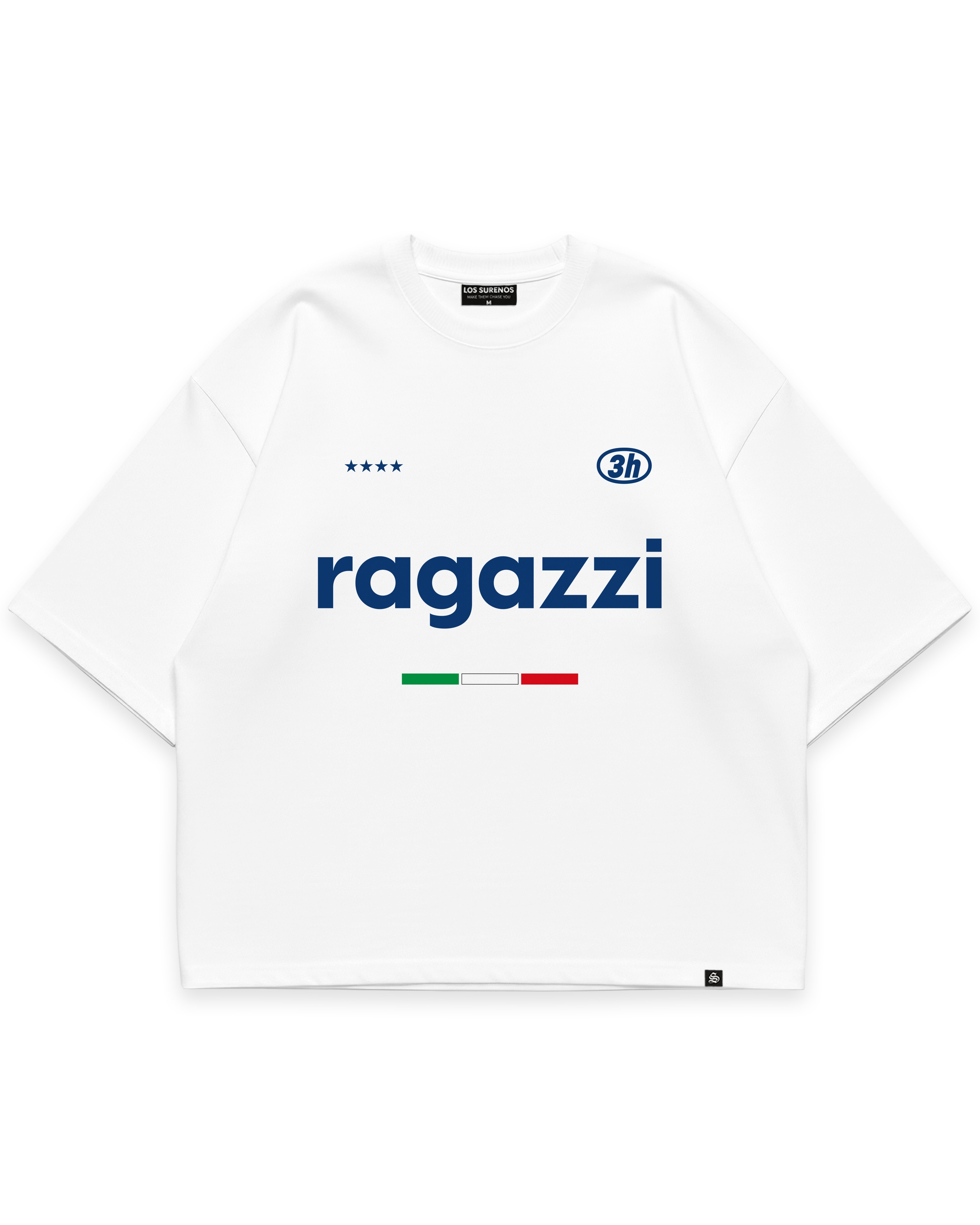 RAGAZZI TEE - Beyaz
