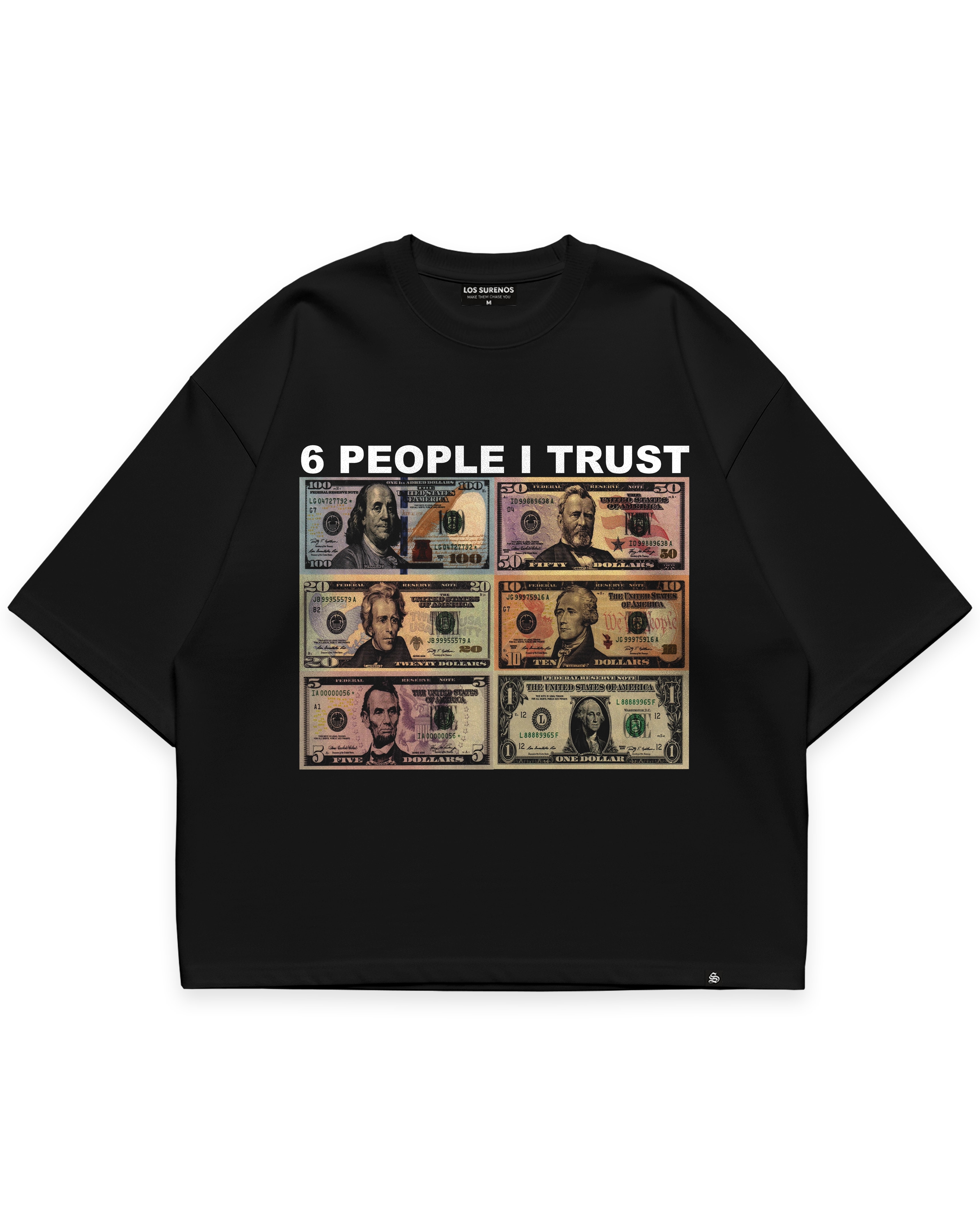 SIX PEOPLE I TRUST TEE