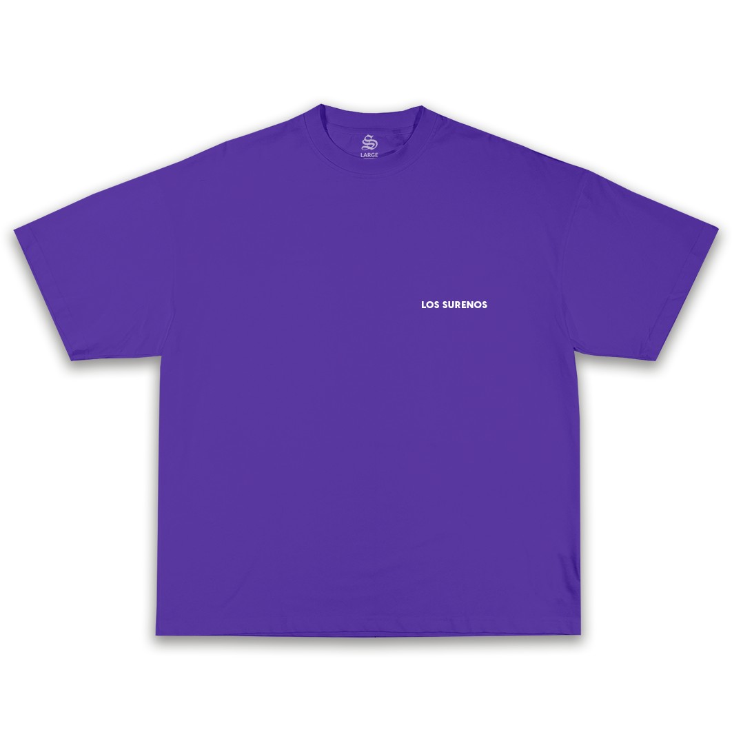 JUST KISS ME OVERSIZE TEE - Mor