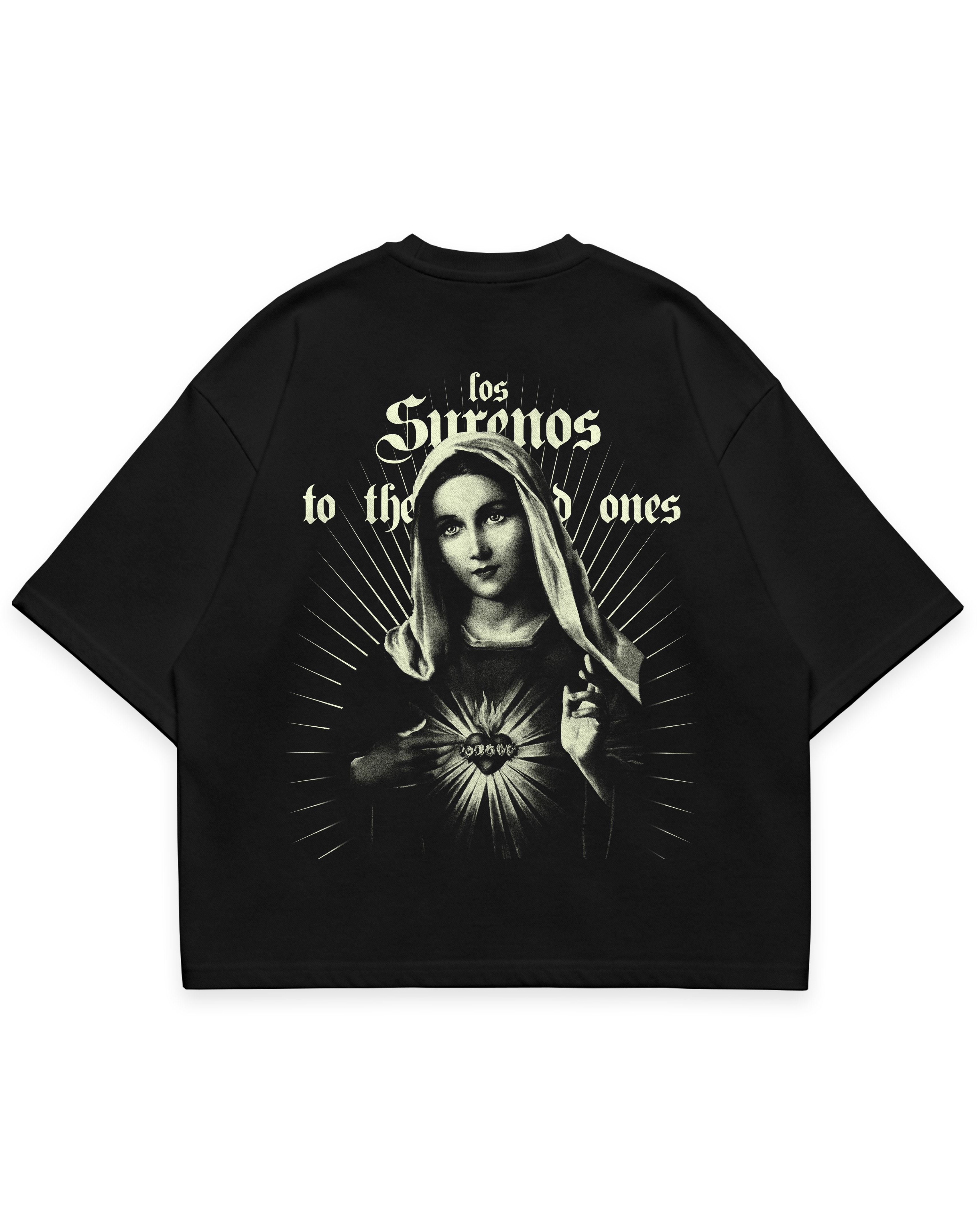 VIRGIN MARY TEE - Siyah