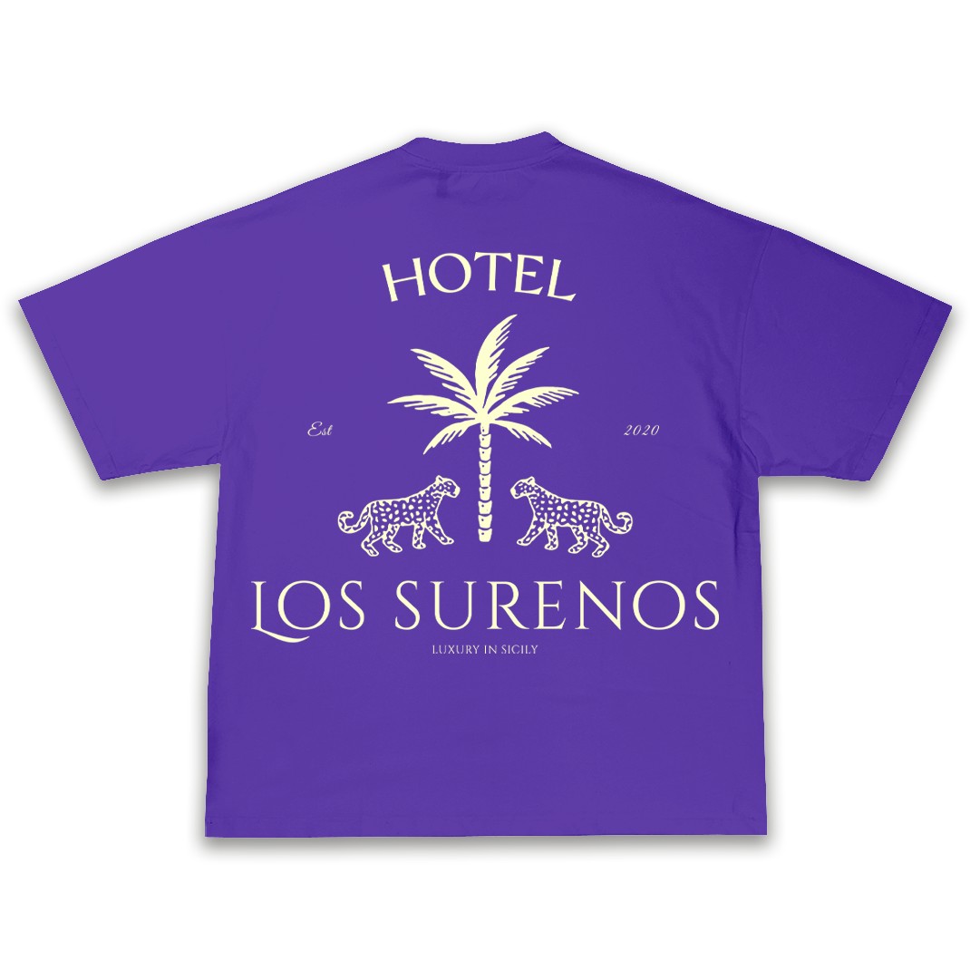 HOTEL SURENOS OVERSIZE TEE - Mor