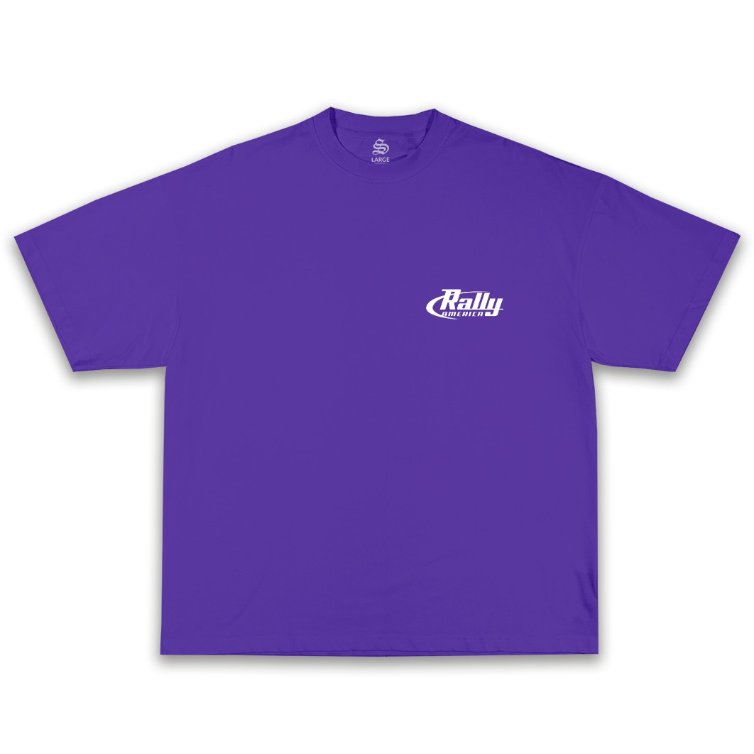 SURENOS RACING OVERSIZE TEE - Mor