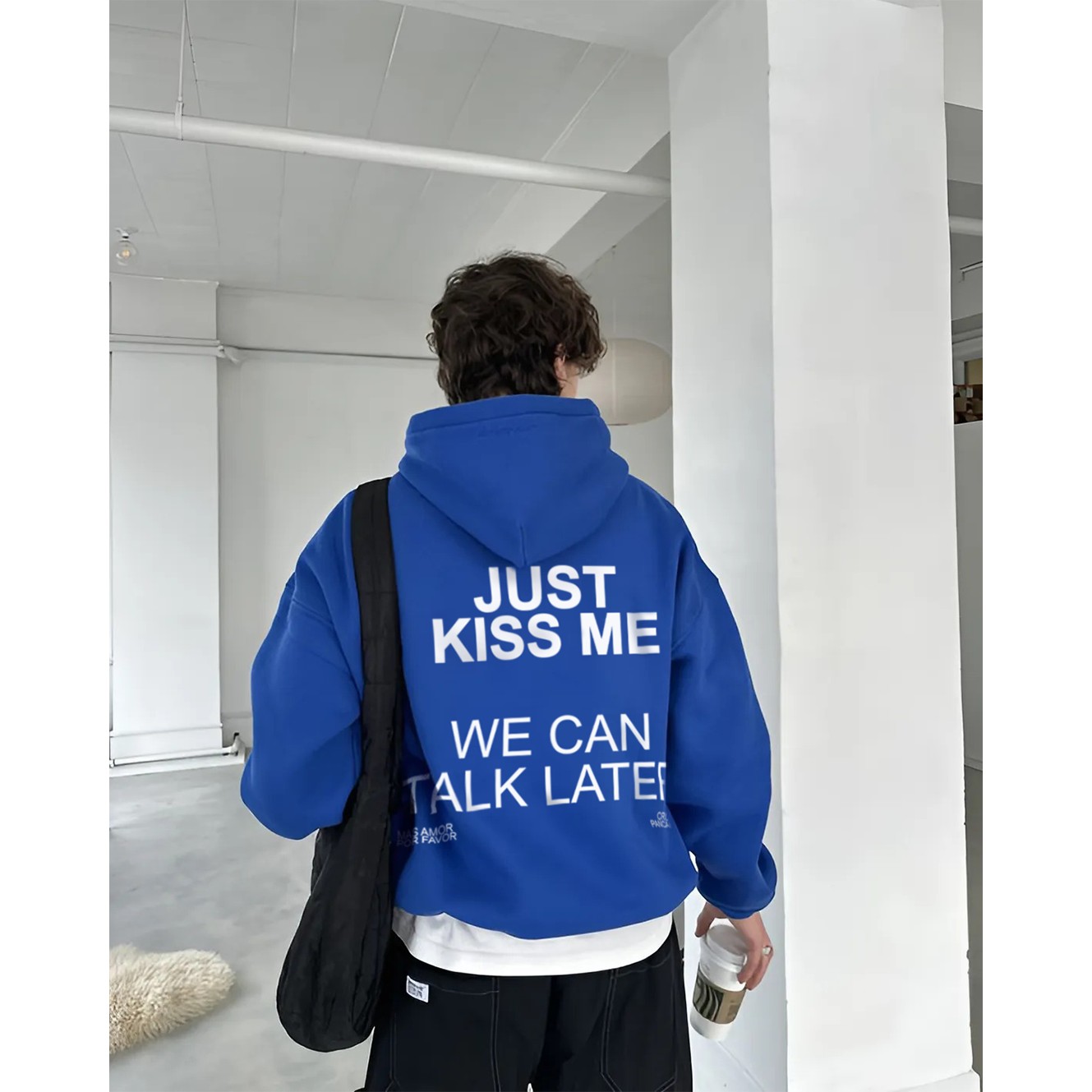 JUST KISS ME HOODIE - Saks Mavisi
