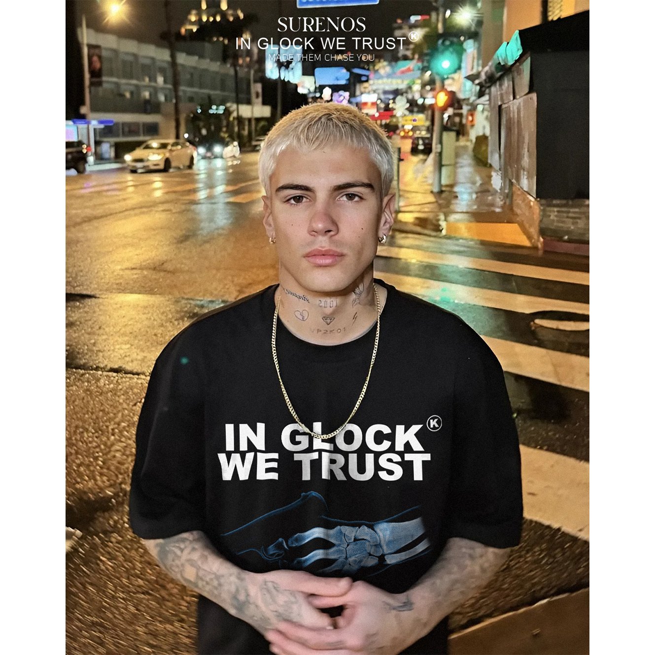 IN GLOCK WE TRUST OVERSIZE TEE