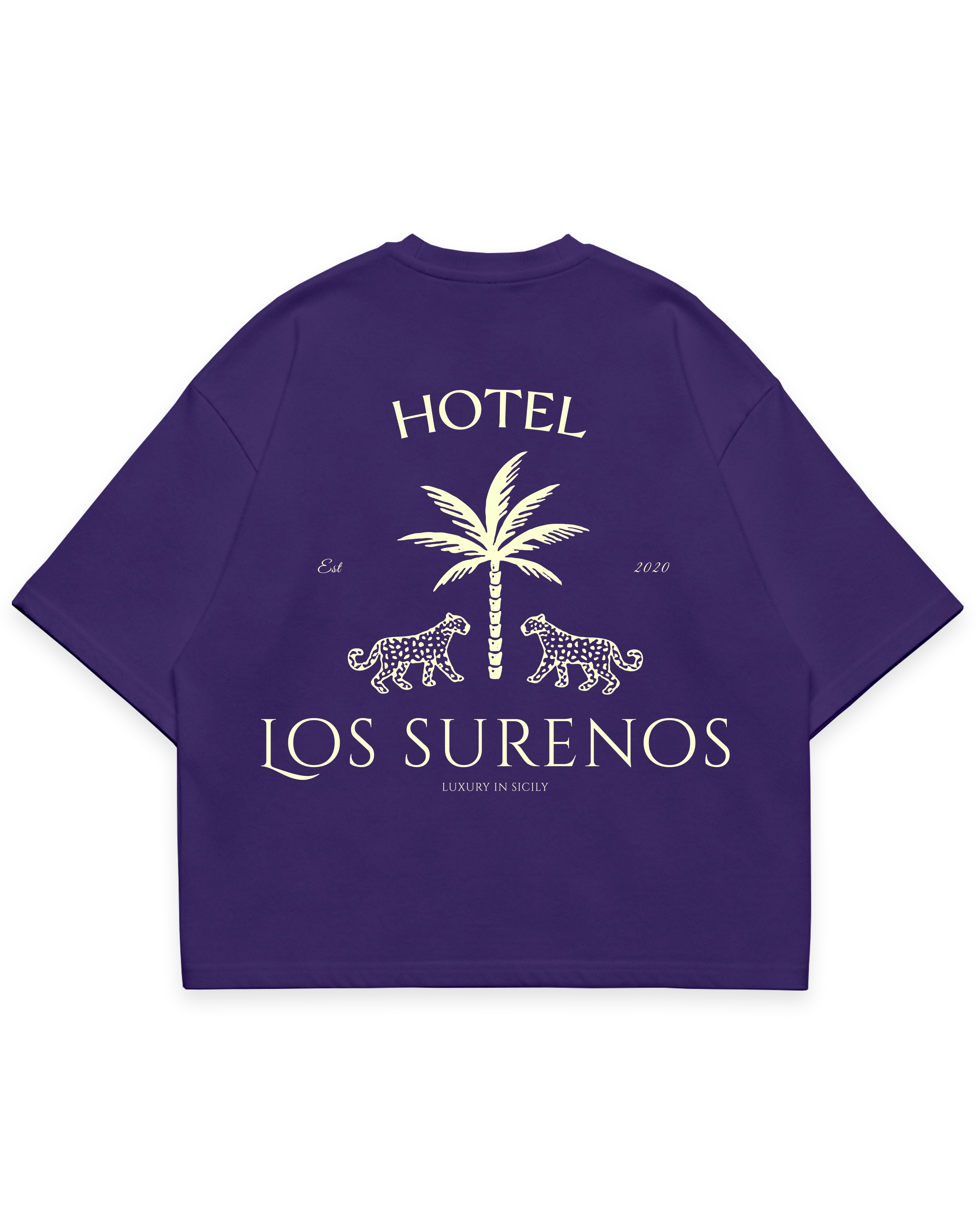 HOTEL SURENOS TEE - Deep Violet