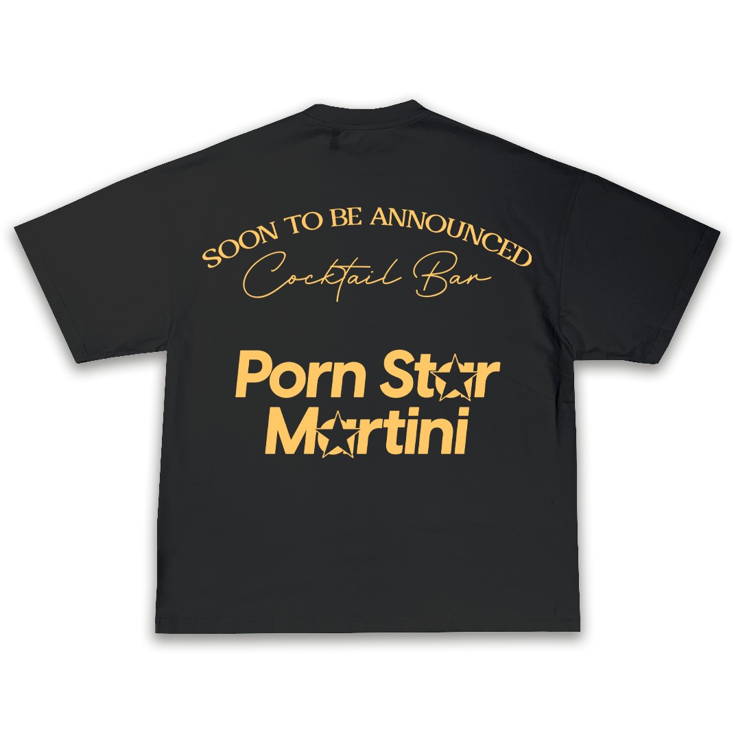 PORNSTAR MARTINI OVERSIZE TEE